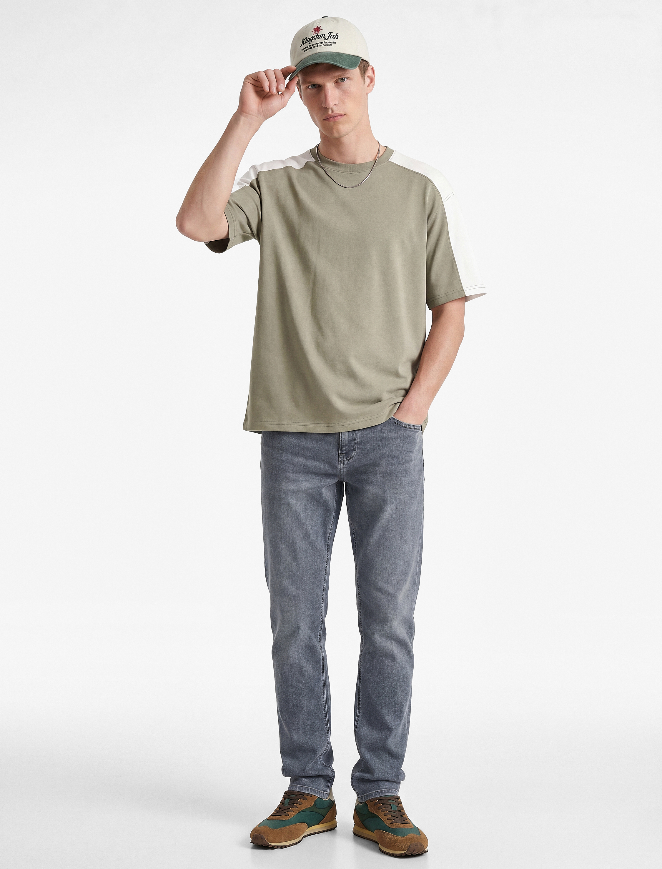   Normal Bel Düz Paça Pamuklu Straight Fit Jean Pantolon - Mark Jean