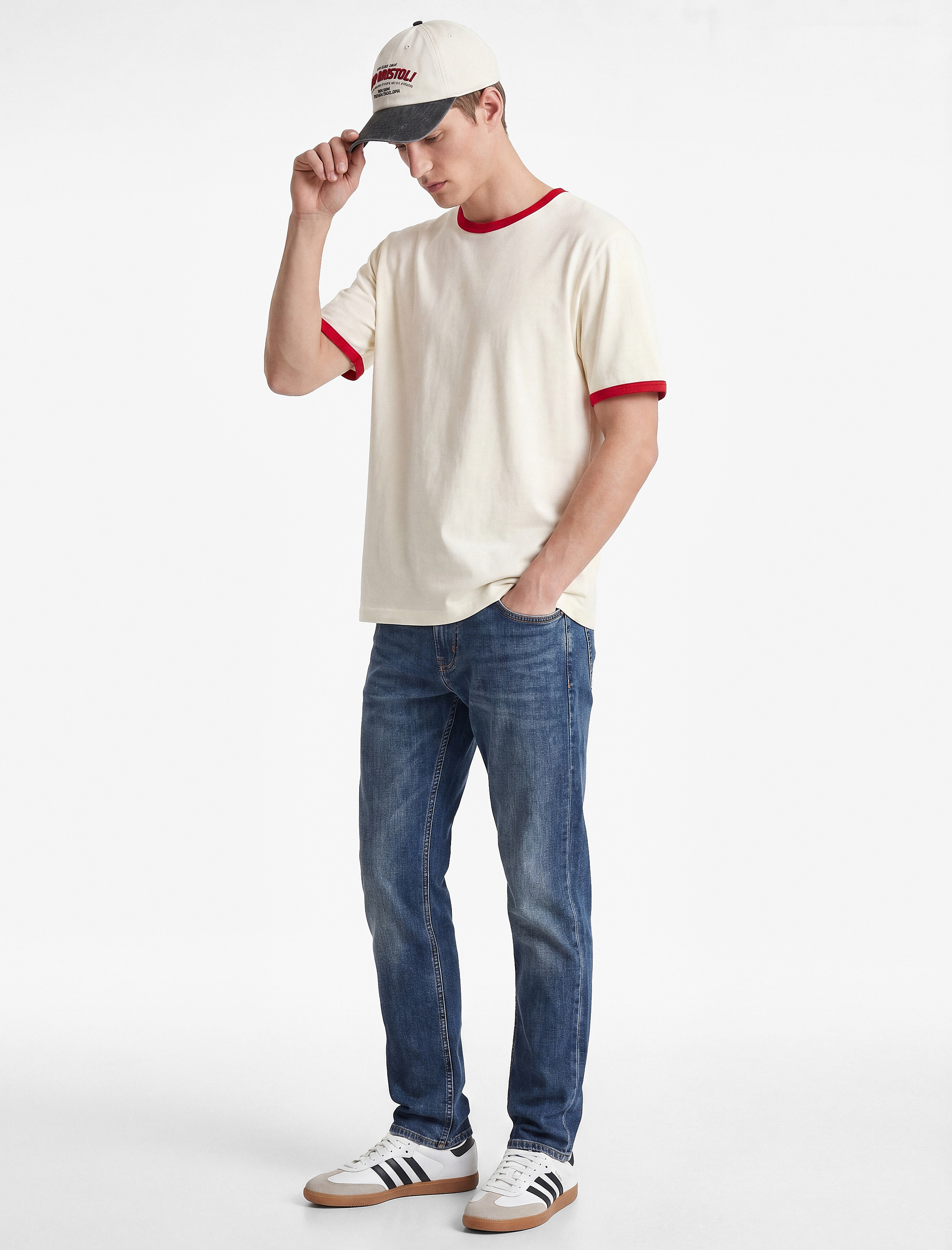   Normal Bel Pamuklu Slim Fit Jean Pantolon - Brad Jean