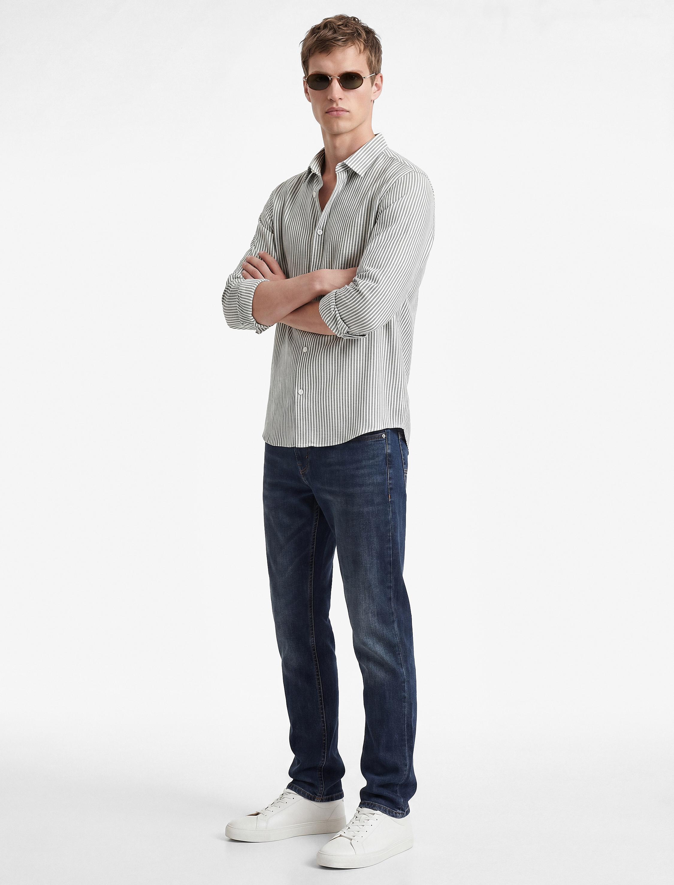   Normal Bel Pamuklu Slim Fit Jean Pantolon - Brad Jean