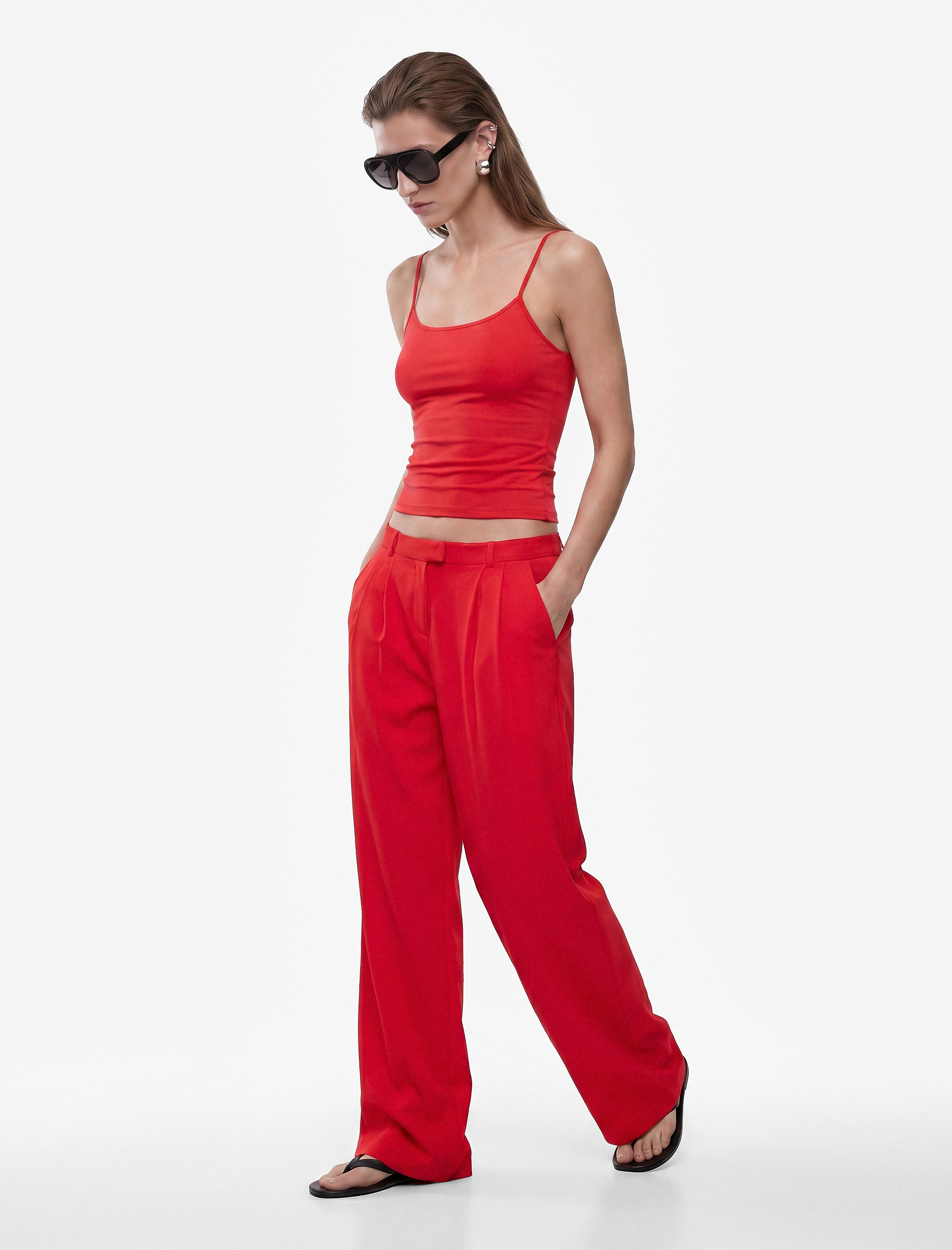   Slim Fit İp Askılı Atlet