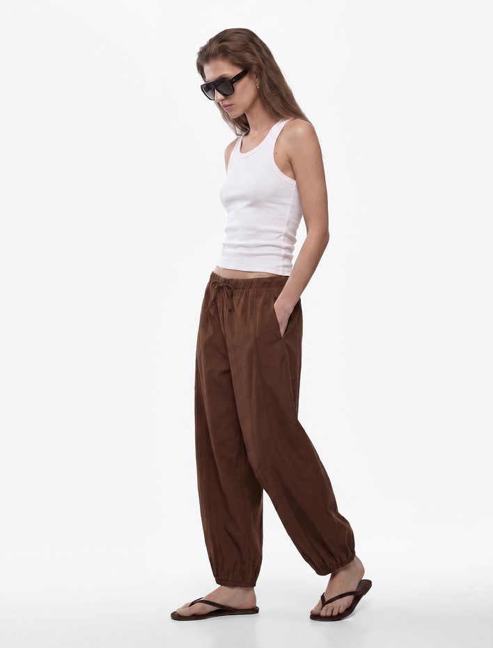  Beli Lastikli Harem Pantolon