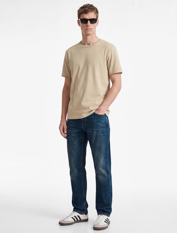  Normal Bel Pamuklu Cepli Bol Loose Fit Jean Pantolon - Steve Jean