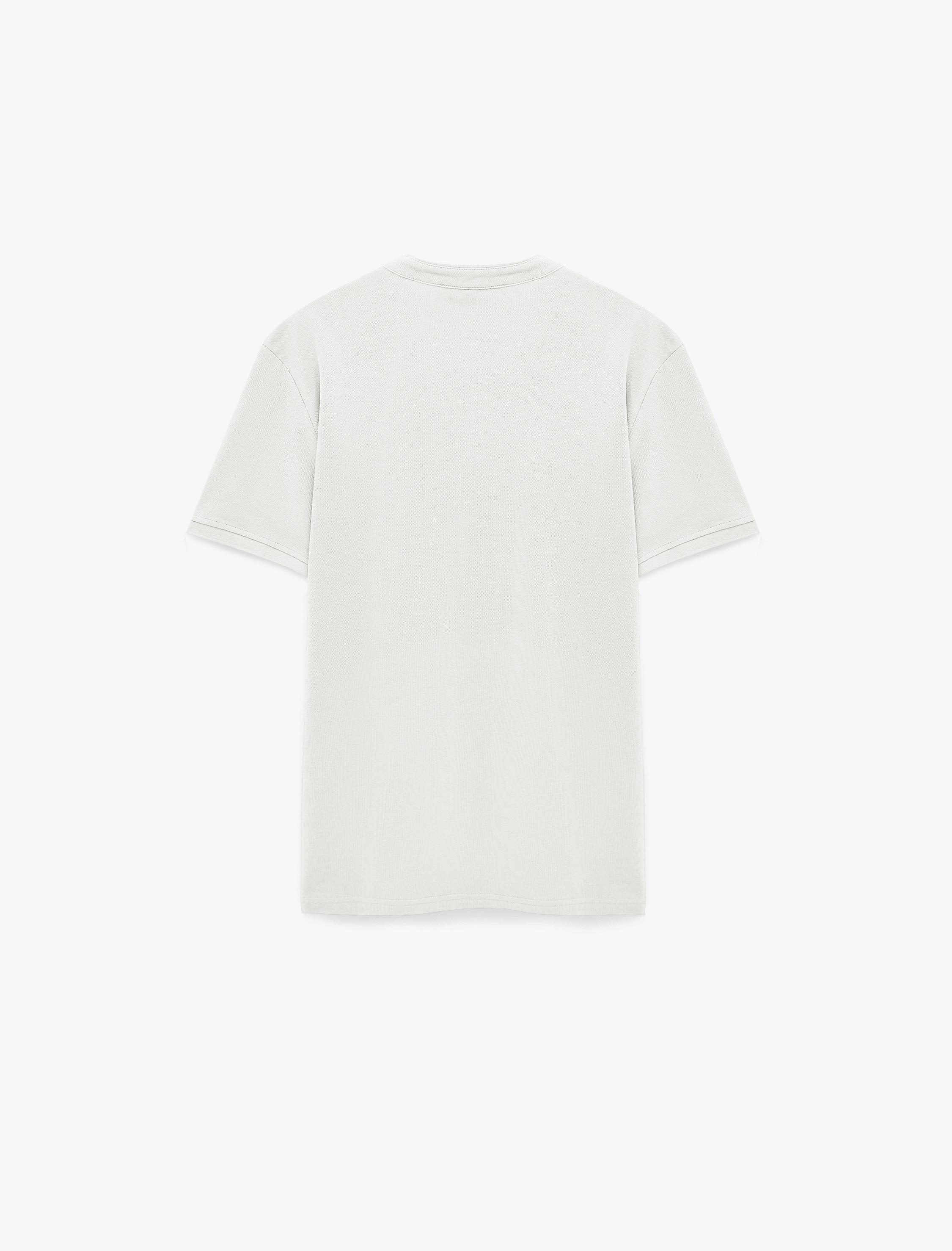   Regular Fit Pamuklu Düğmeli Kısa Kollu Henley Yaka Tişört