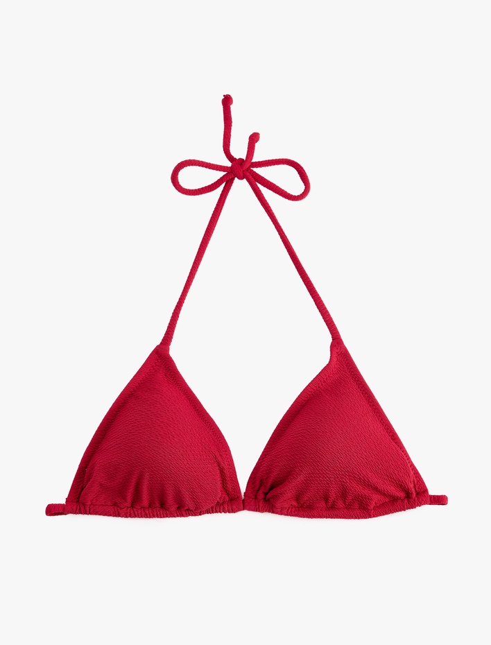  Dokulu Üçgen Bikini Üstü