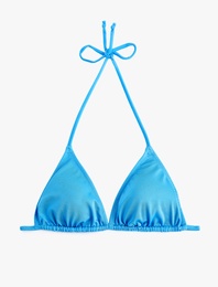 İpli Üçgen Bikini Üstü