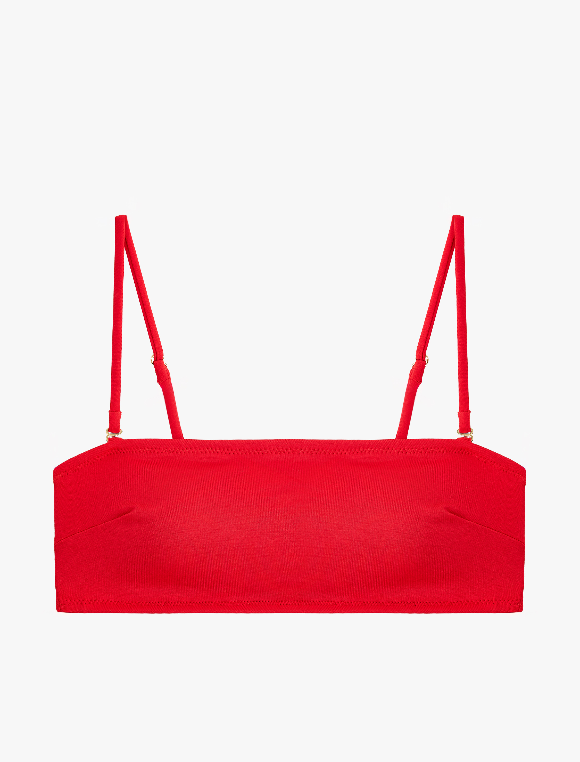   Çıkarılabilir Askılı Straplez Bandeau Bikini Üstü