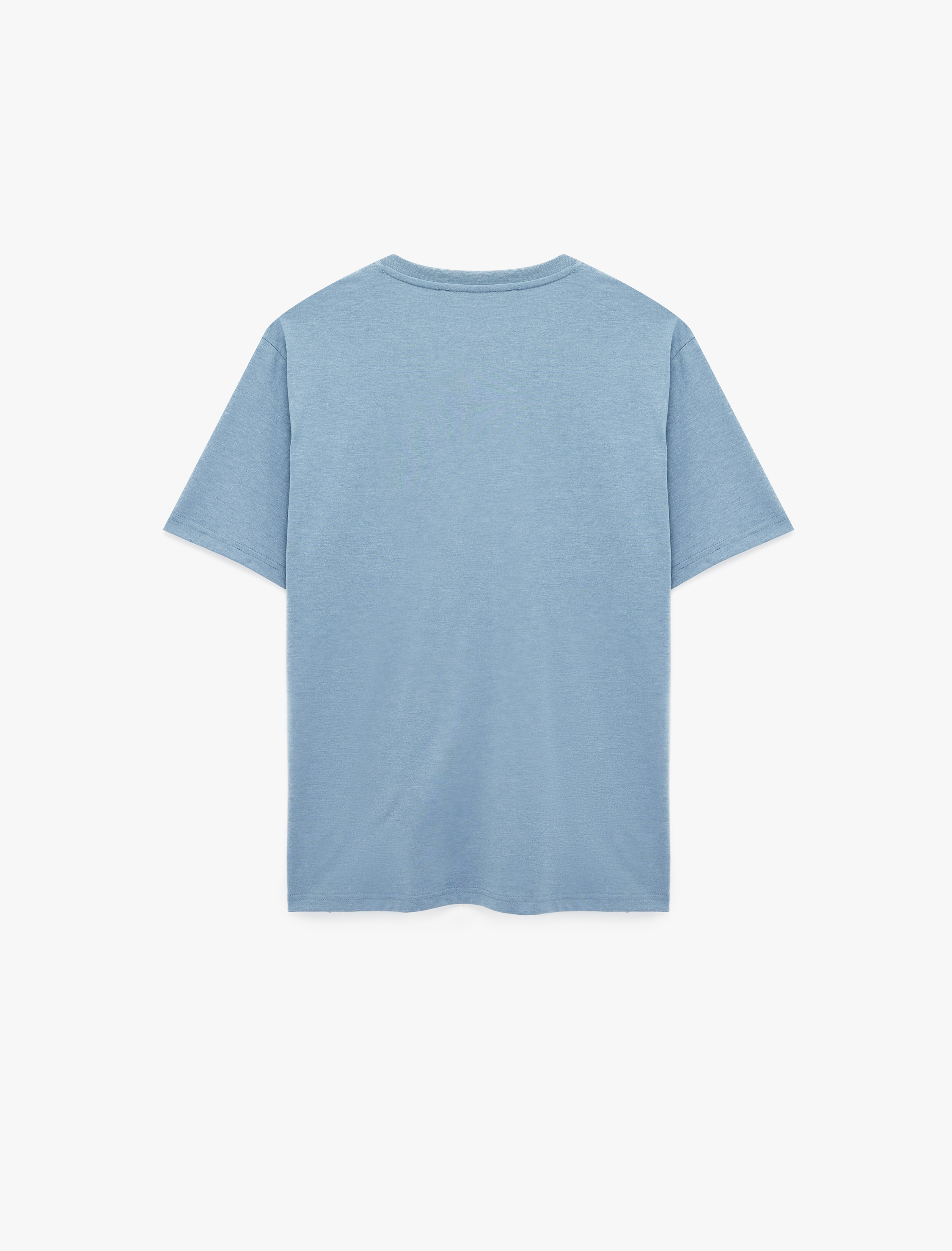   Regular Fit Bisiklet Yaka Kısa Kollu Basic Tişört