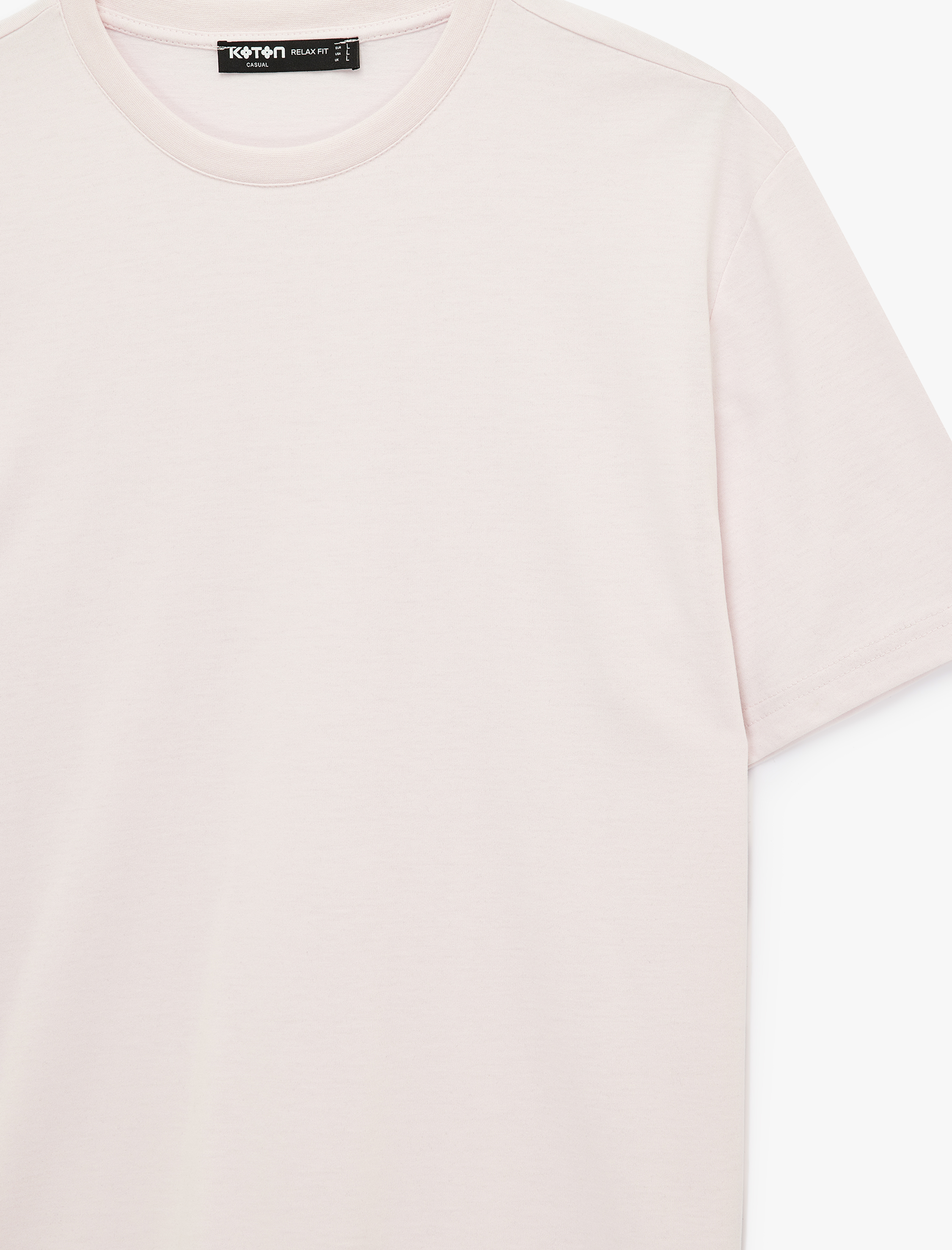   Regular Fit Bisiklet Yaka Kısa Kollu Basic Tişört