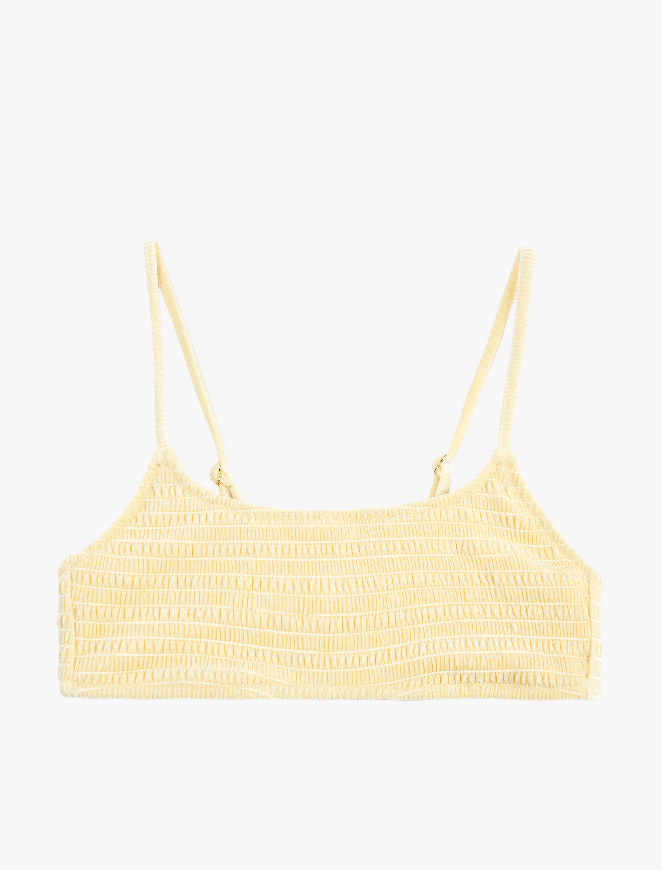   Koton X Sibil Çetinkaya - Klips Kapamalı Dokulu Bralet Bikini Üstü