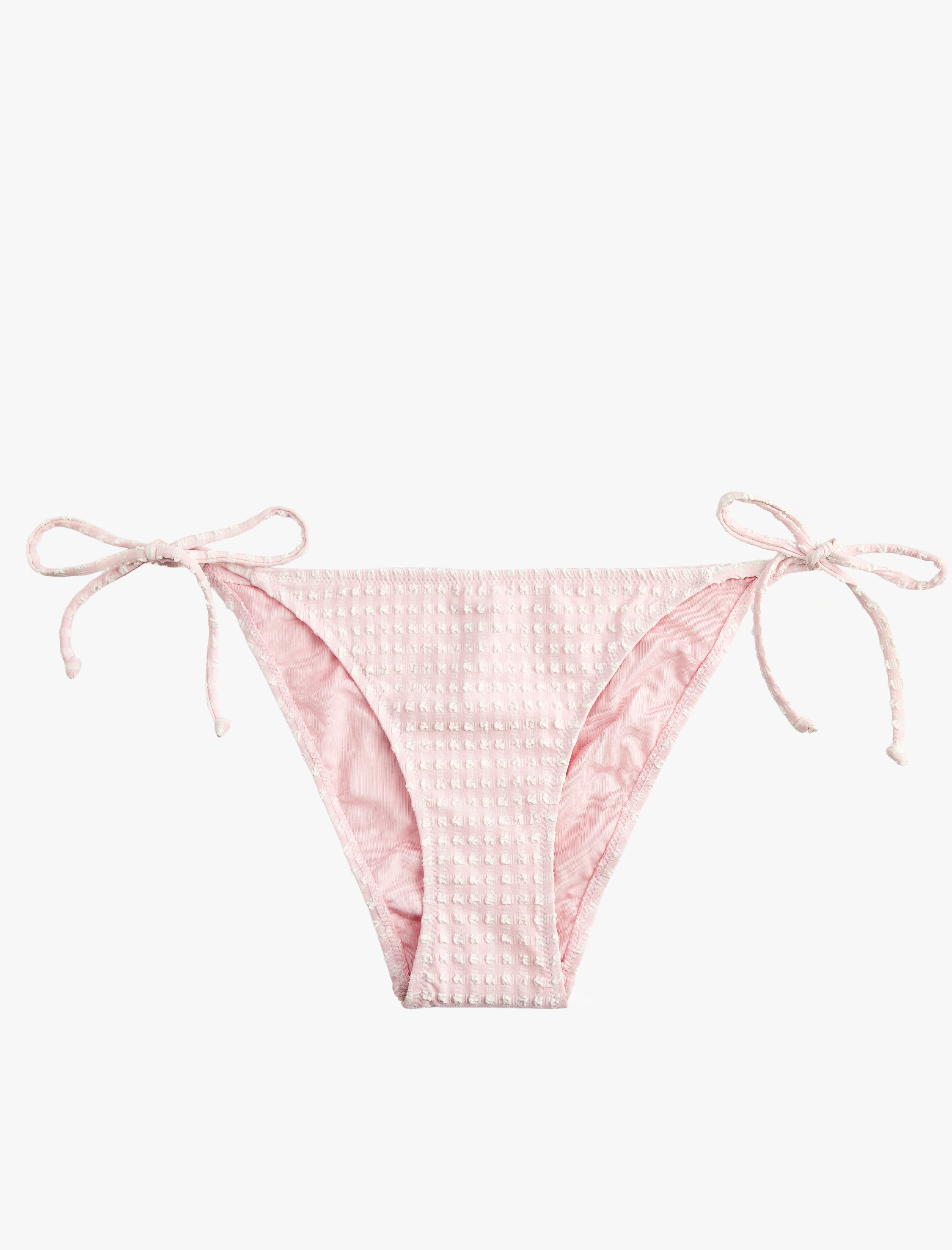   Koton X Sibil Çetinkaya - Yanları Bağlamalı Dokulu İpli Bikini Altı