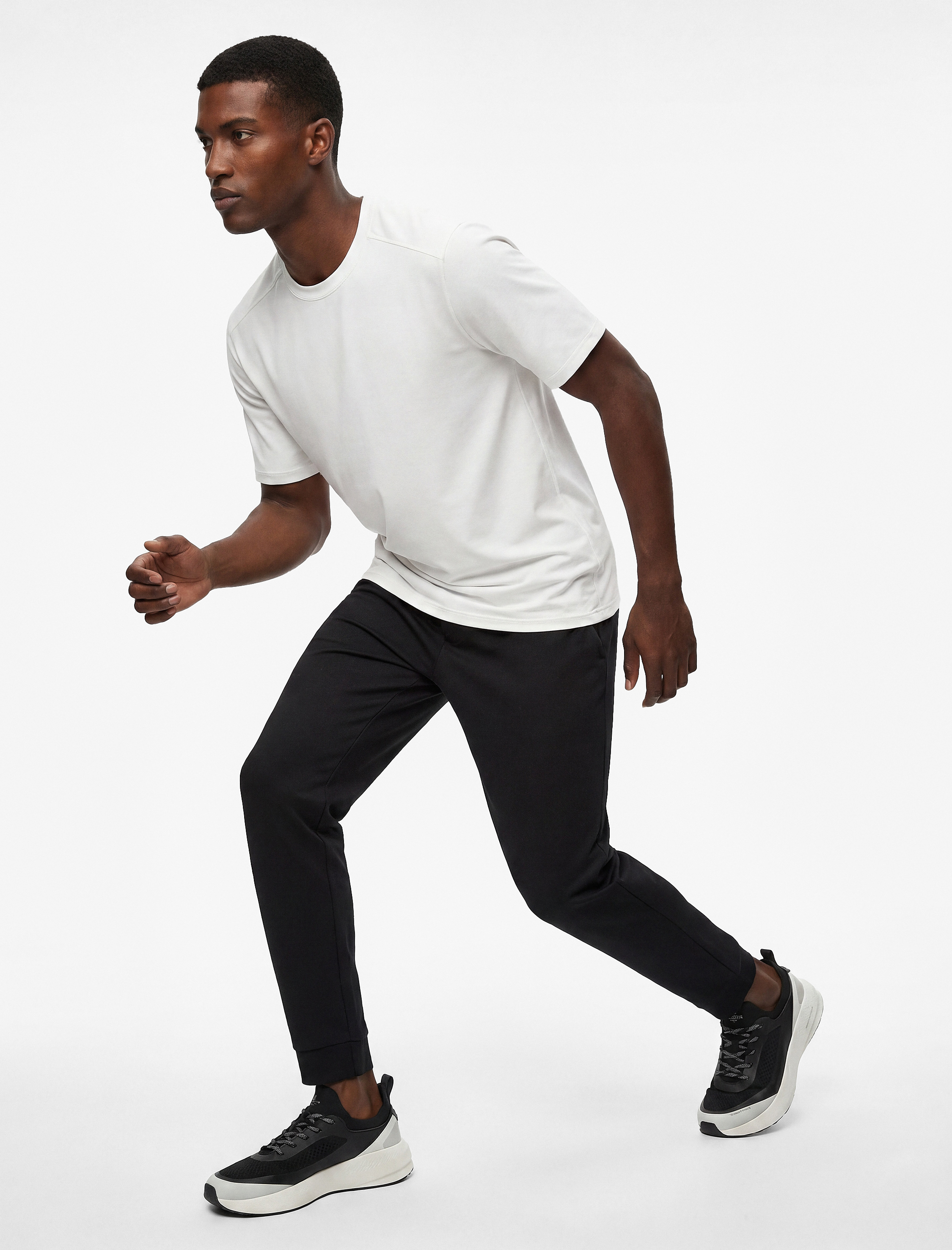   Cepli Yüksek Bel Jogger Spor Eşofman Altı