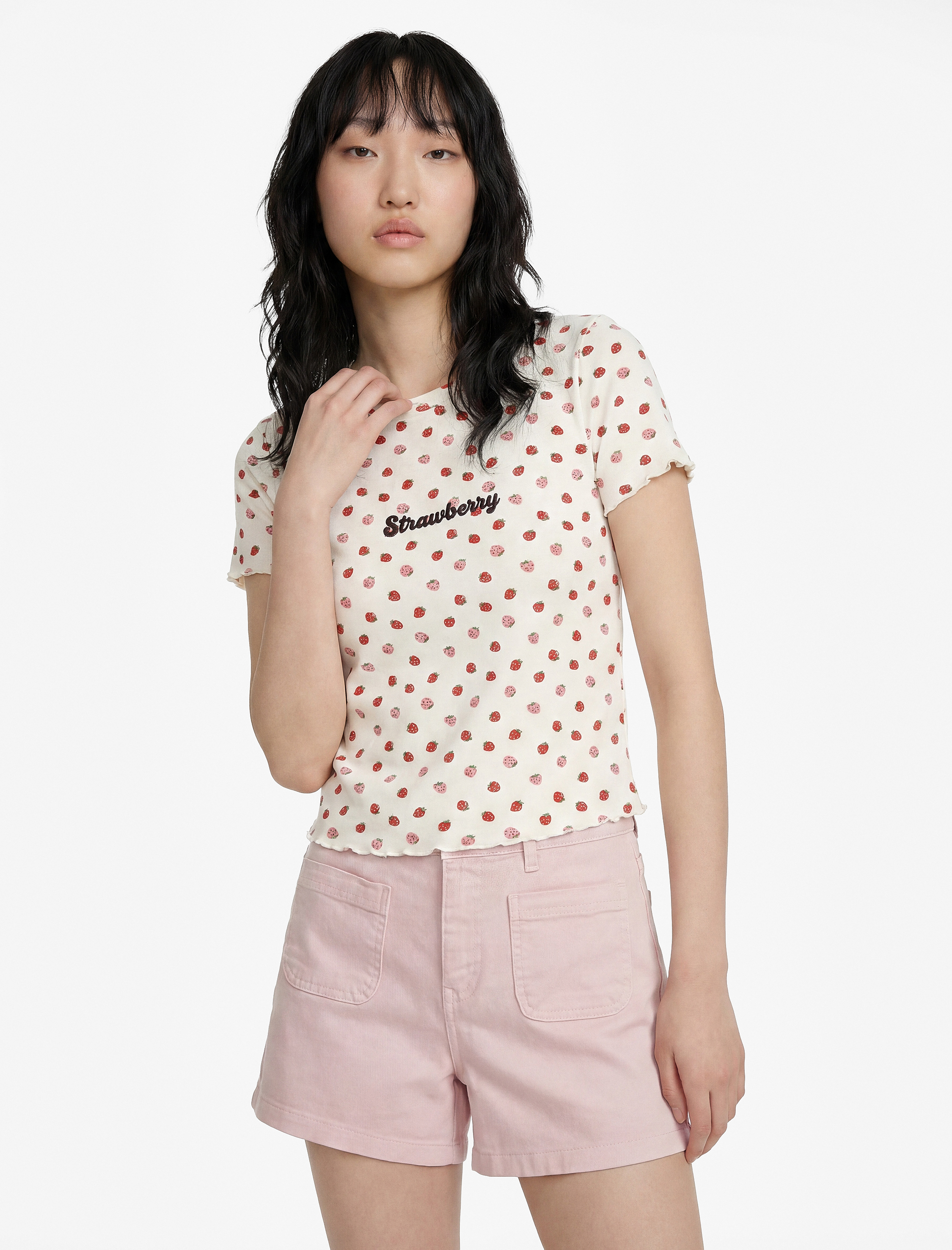   Cep Detaylı Normal Bel Pamuklu Slim Fit Mini Şort