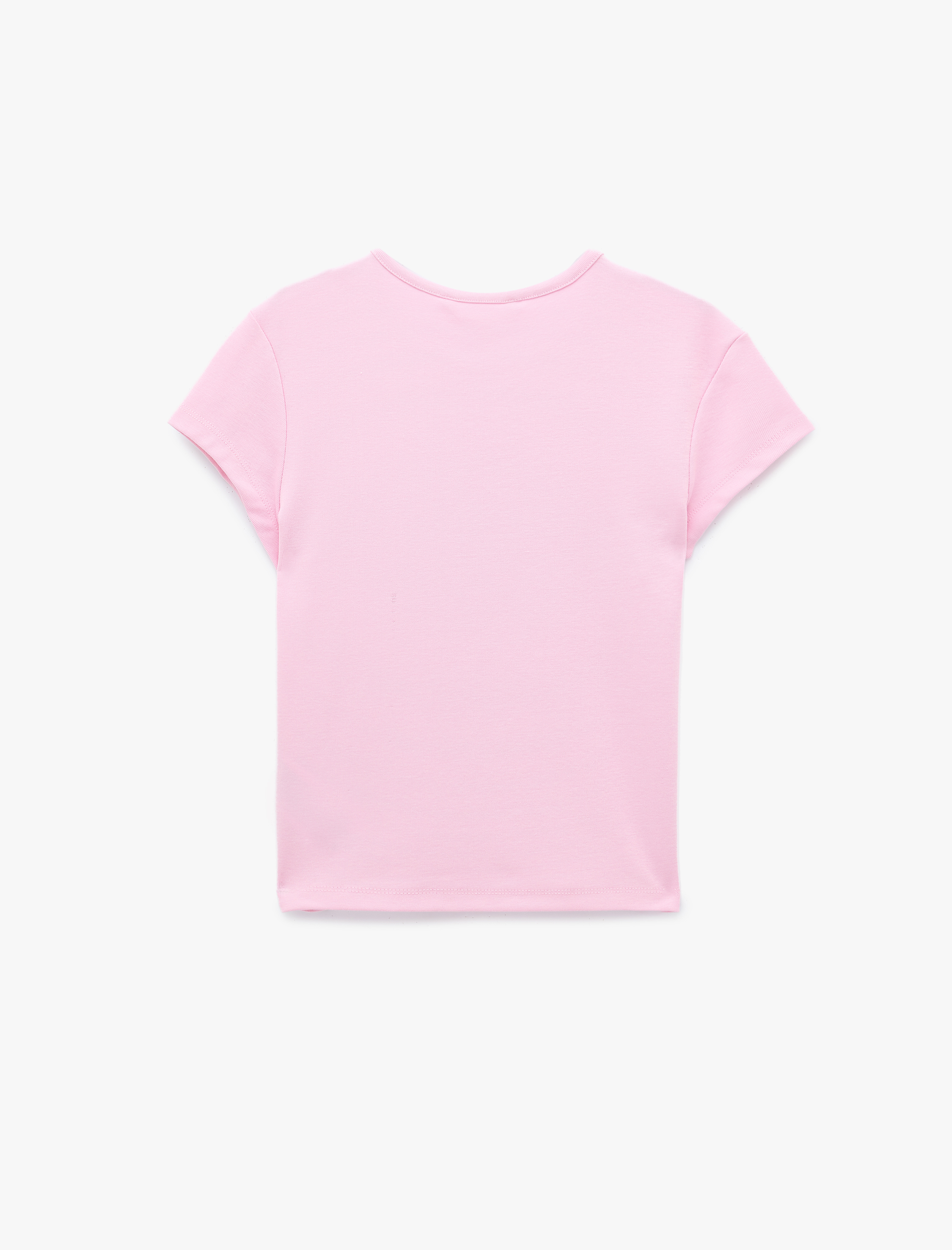   Koton X Sibil Çetinkaya - Slim Fit Pamuklu Kısa Kollu Kiraz Baskılı Tişört