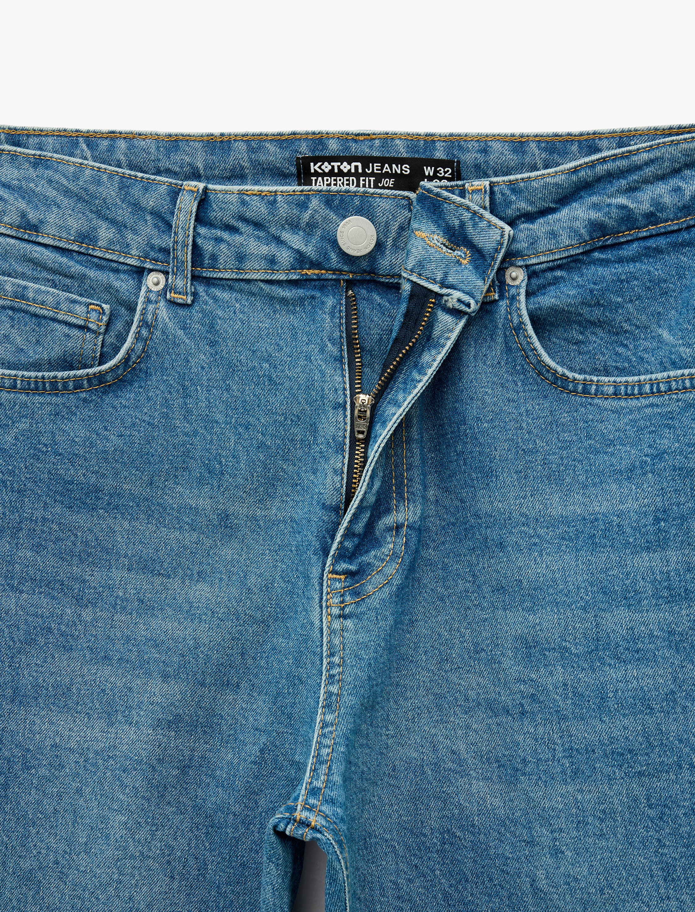   Normal Bel Cepli Regular Fit Pamuklu Tapered Jean Pantolon - Joe Jean