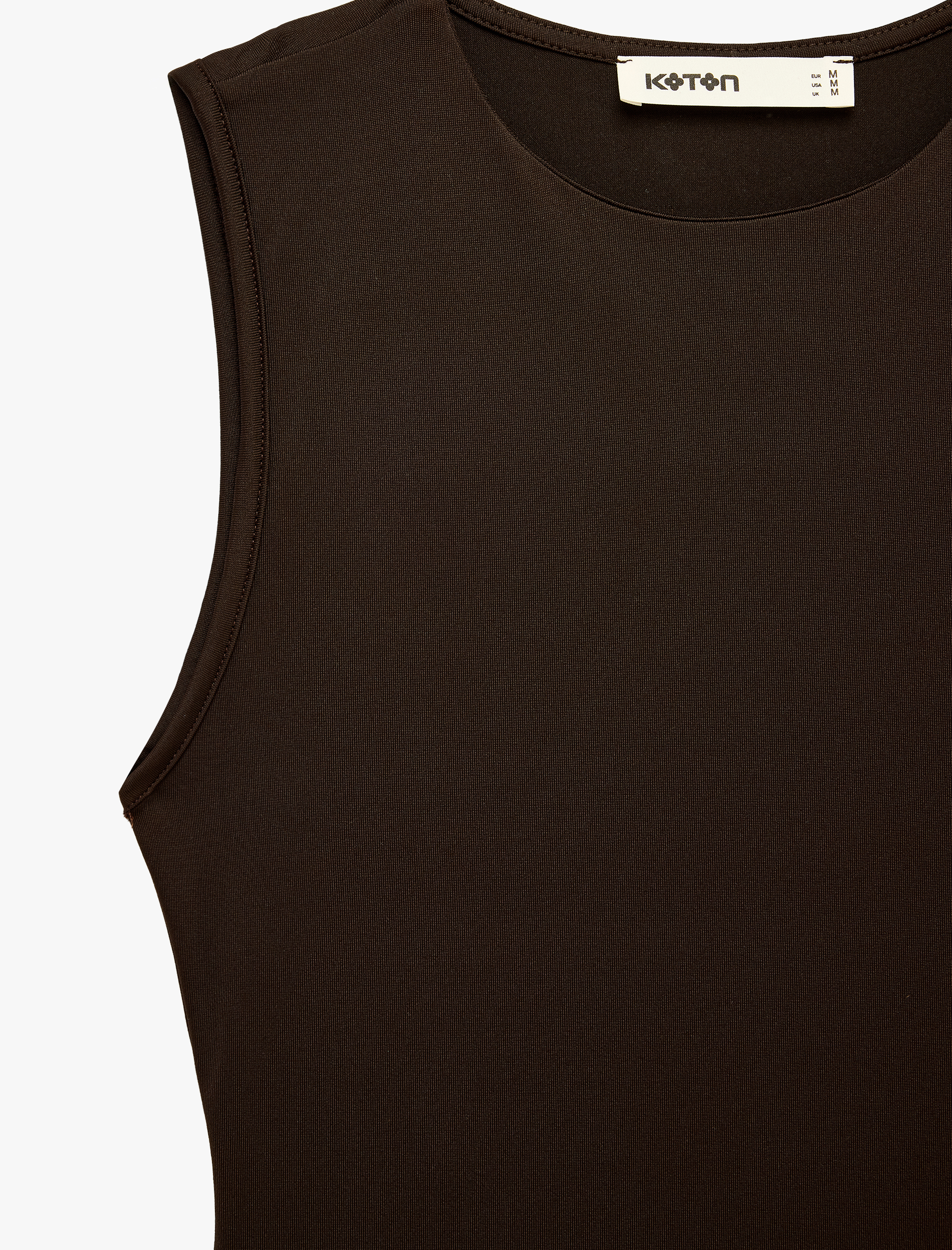   Slim Fit Kolsuz Bisiklet Yaka Bodysuit