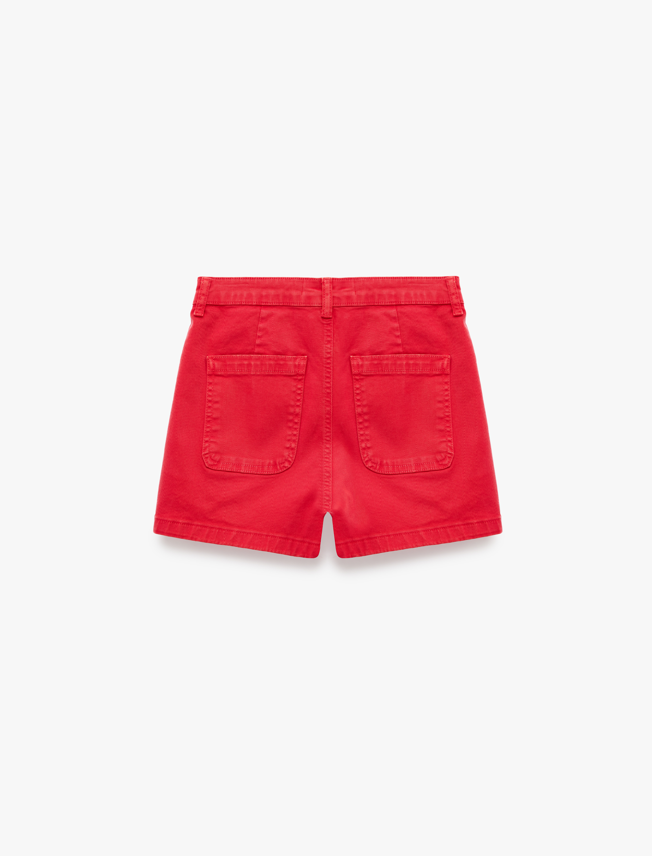   Cep Detaylı Normal Bel Pamuklu Slim Fit Mini Şort