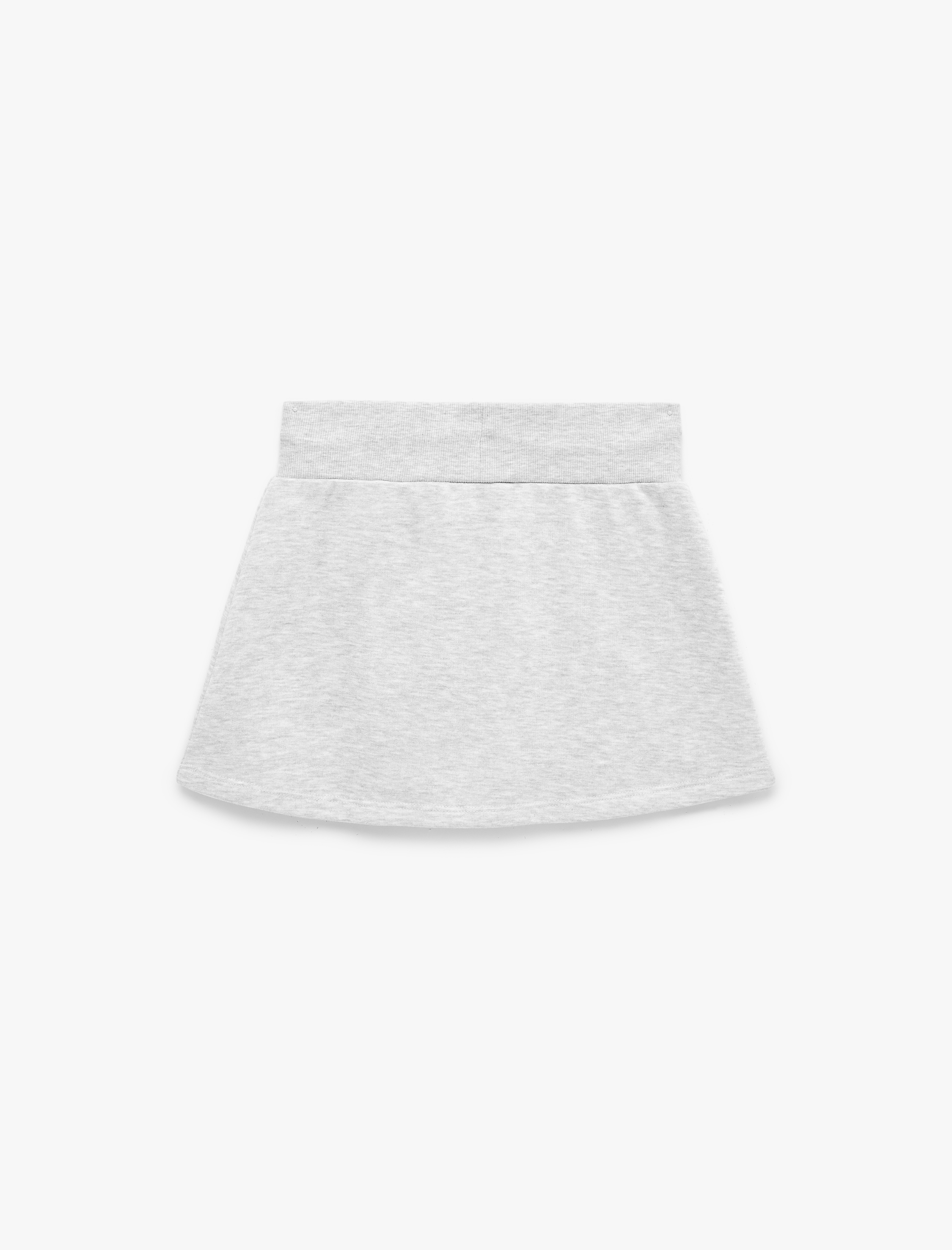   Beli Bağcıklı Slim Fit Nakışlı Mini Spor Şort Etek