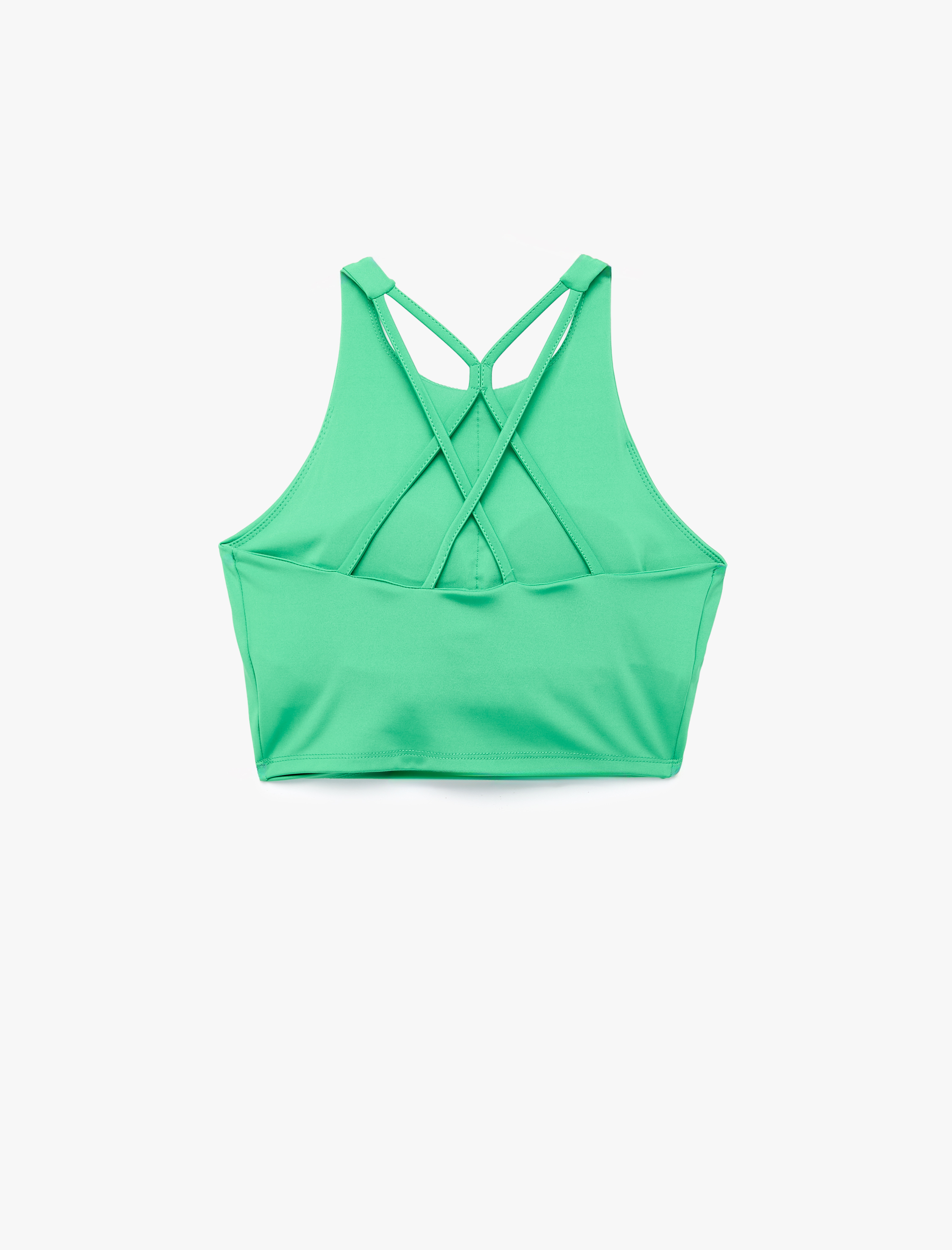   Slim Fit İp Askılı Sırt Detaylı Sporcu Sütyeni