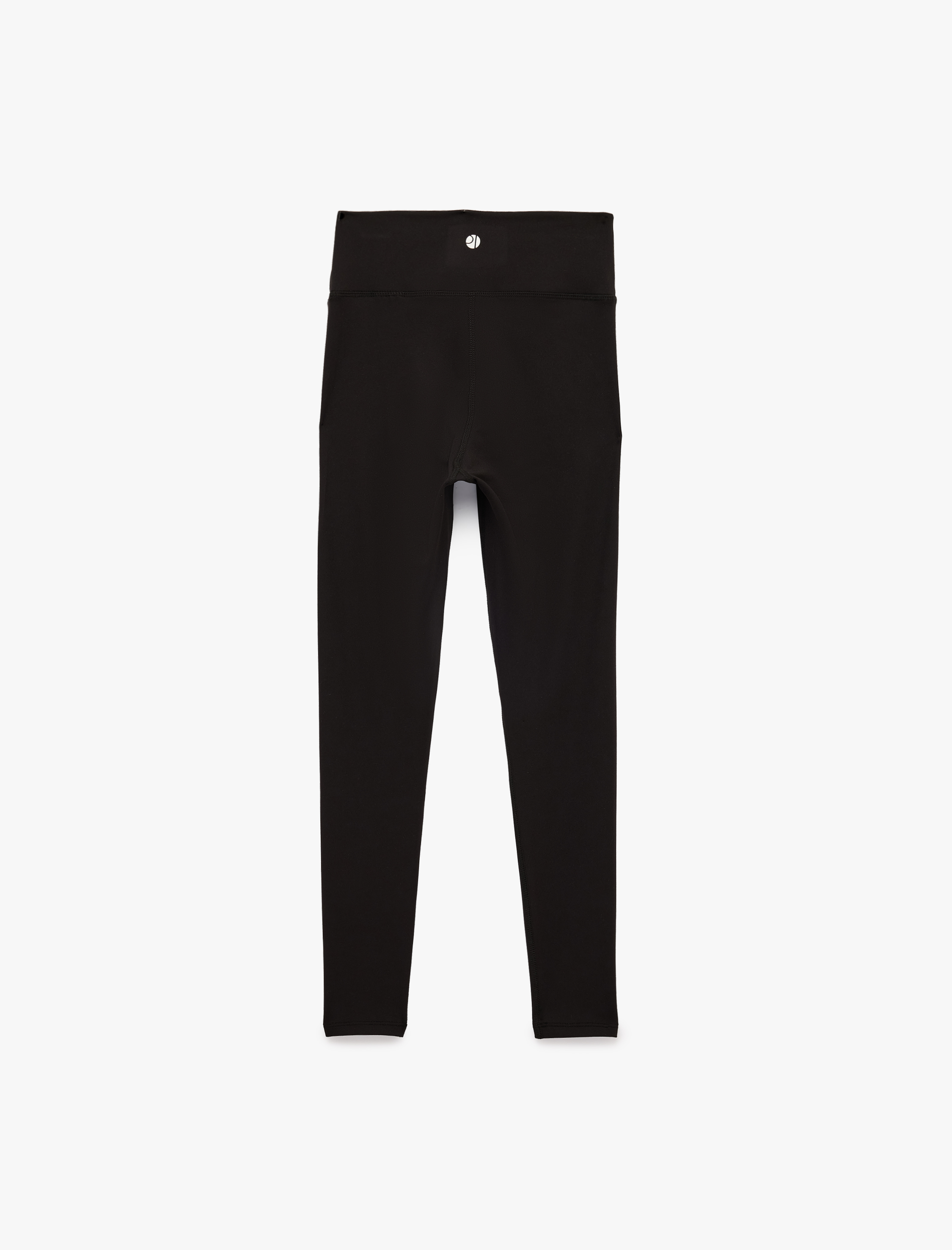   Yüksek Bel İnterlok Kumaş Slim Fit Spor Tayt
