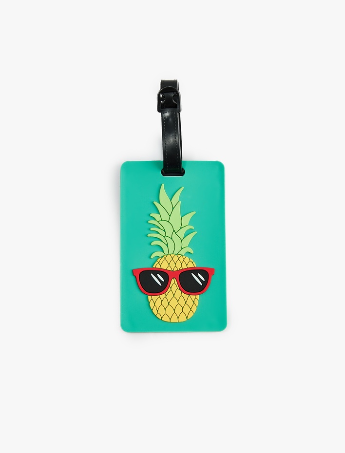Kadın Ananas Şekilli Bavul Etiketi