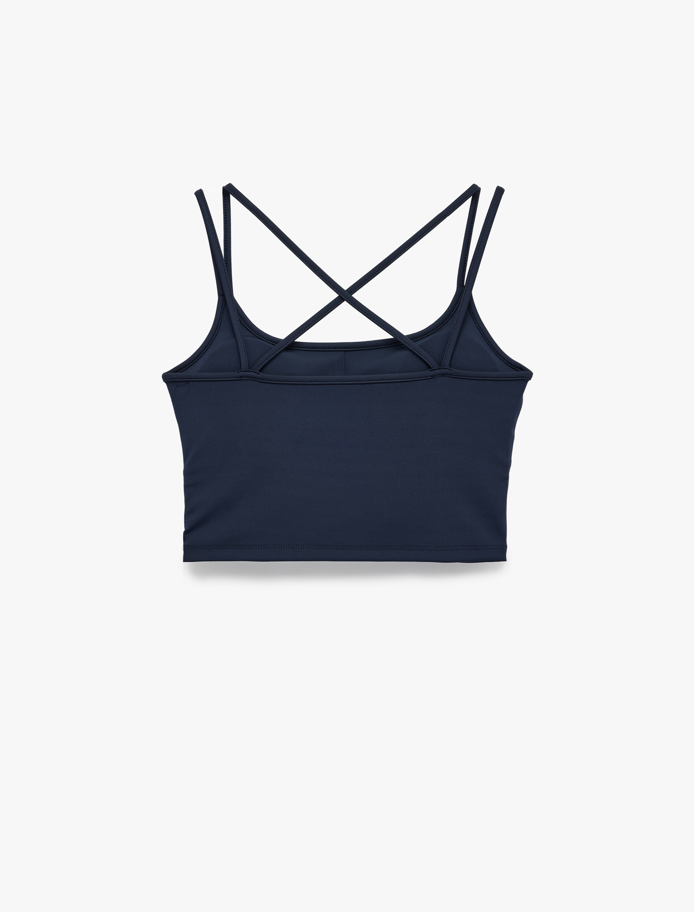   Çapraz Askılı Slim Fit Spor Bluz
