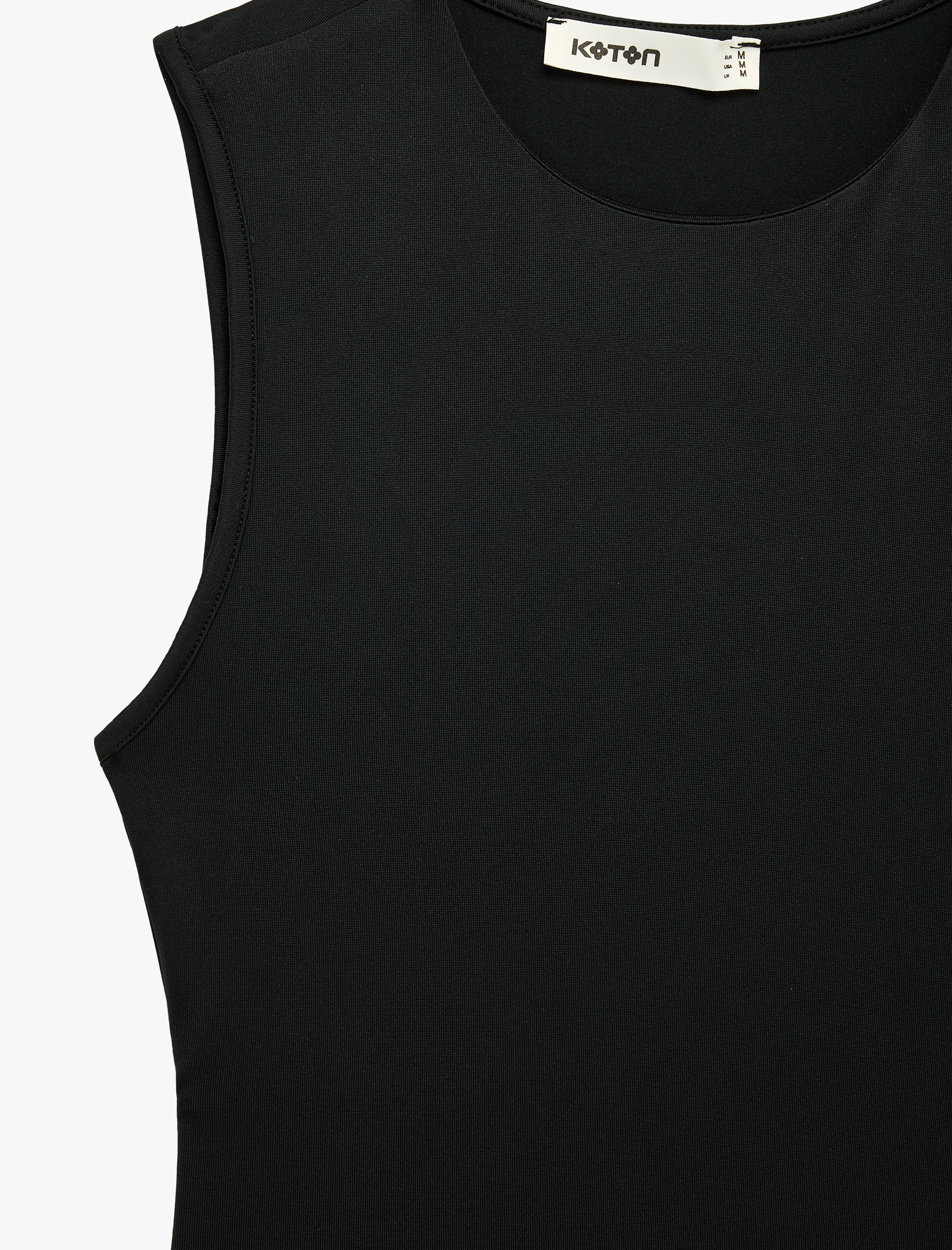   Slim Fit Kolsuz Bisiklet Yaka Bodysuit
