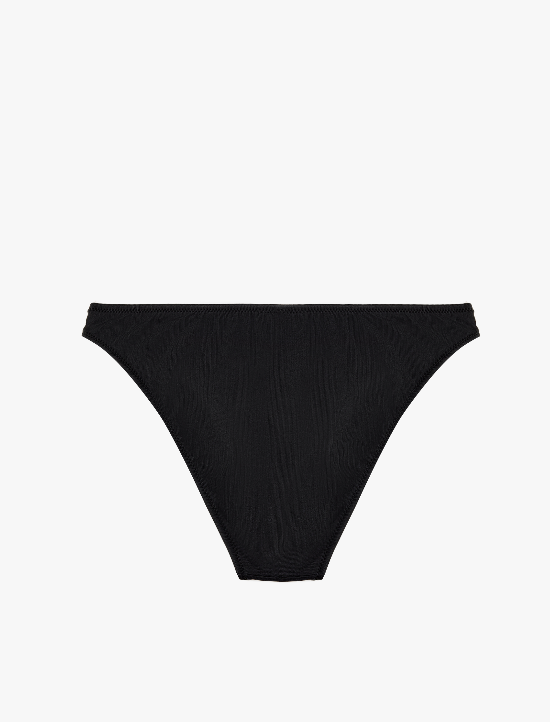   Metal Toka Detaylı Klasik Bikini Altı