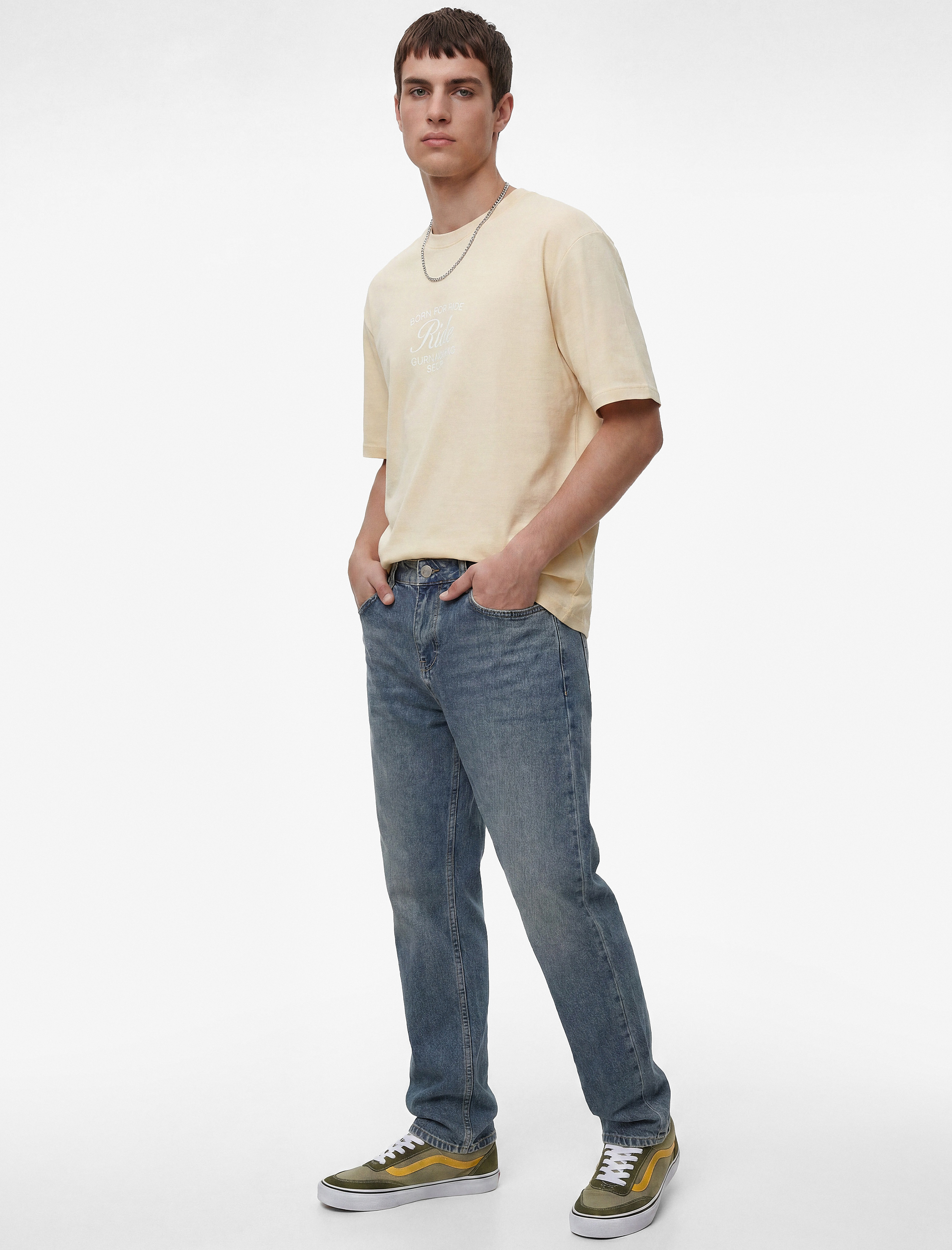   Pamuklu Regular Fit Cepli Tapered Jean Pantolon - Joe Jean
