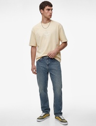 Pamuklu Regular Fit Cepli Tapered Jean Pantolon - Joe Jean