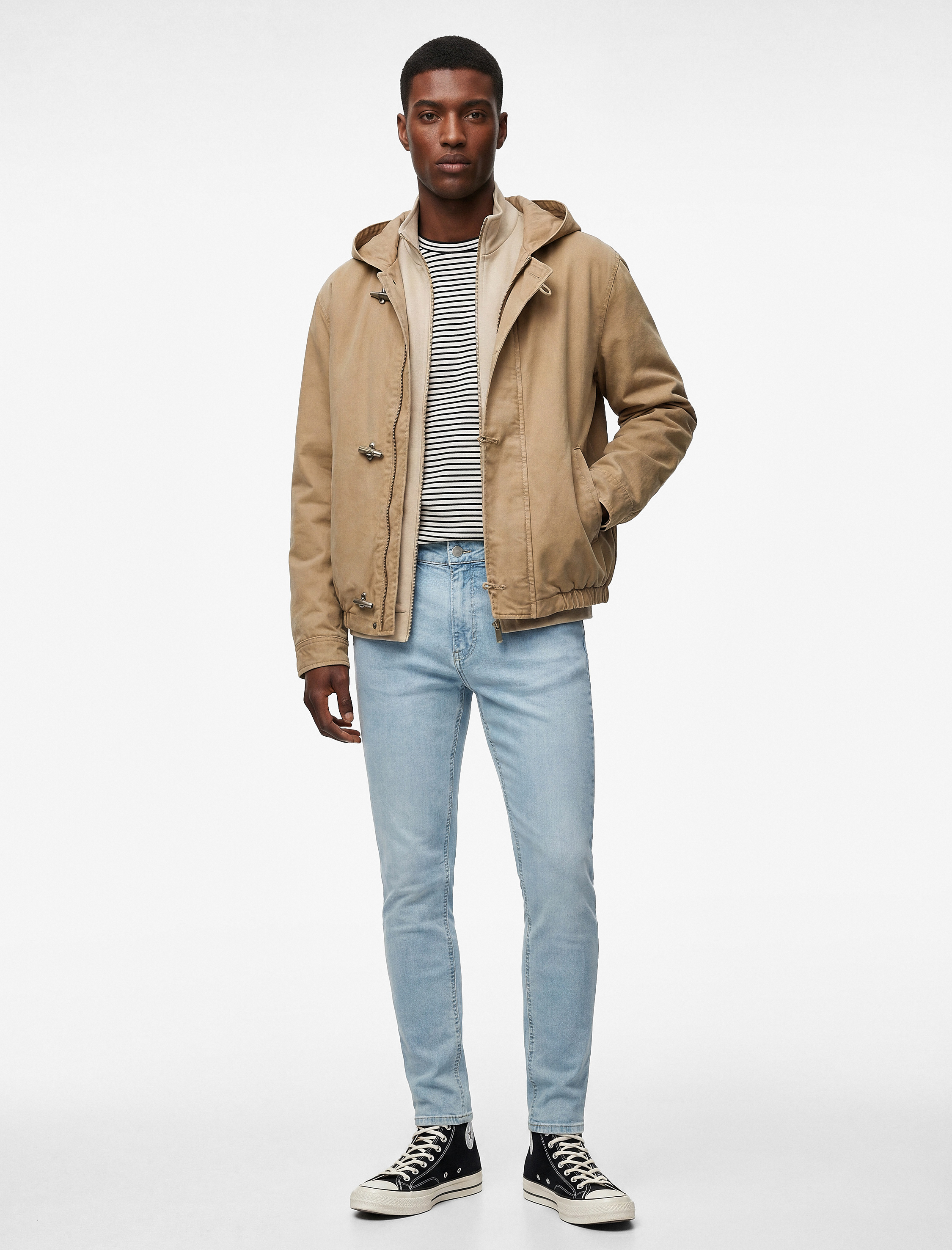   Normal Bel Cepli Pamuklu Skinny Jean Pantolon - Michael Jean