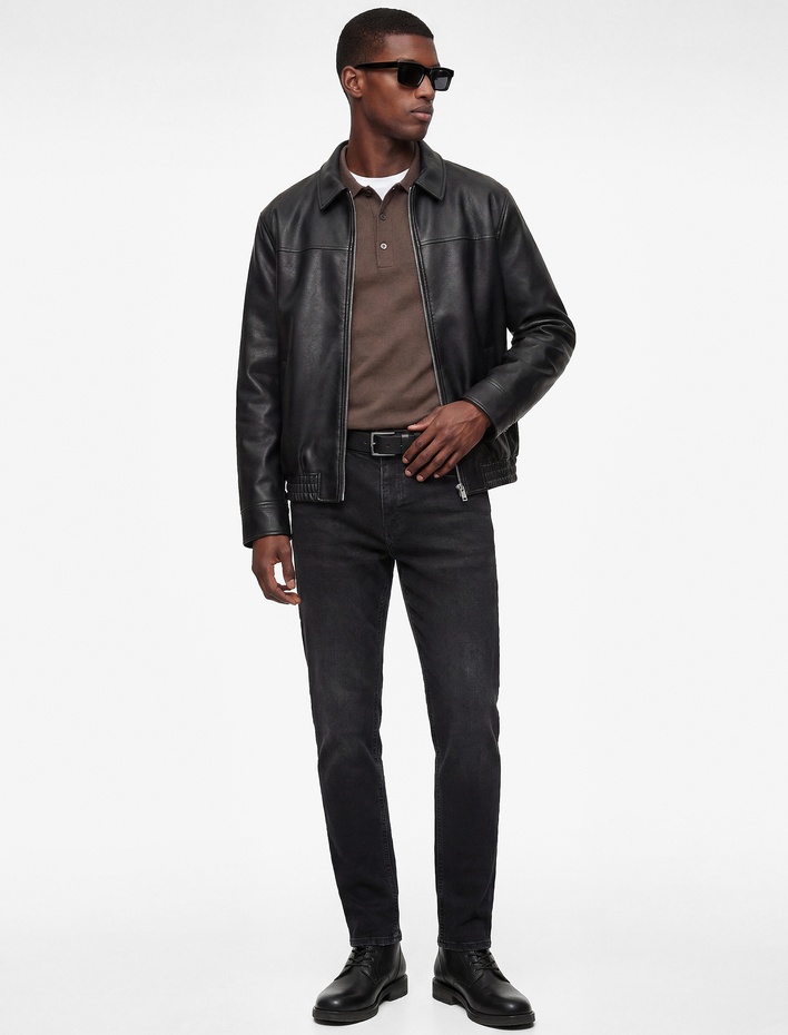  Pamuklu Normal Bel Cepli Slim Fit Jean Pantolon - Brad Jean