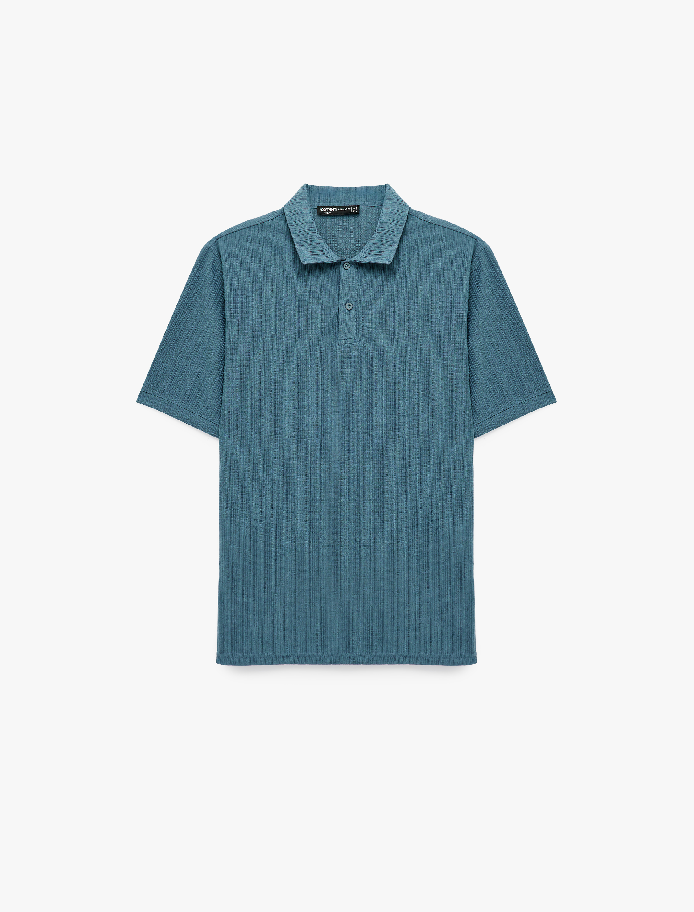   Regular Fit Kısa Kollu Düğmeli Polo Yaka Tişört