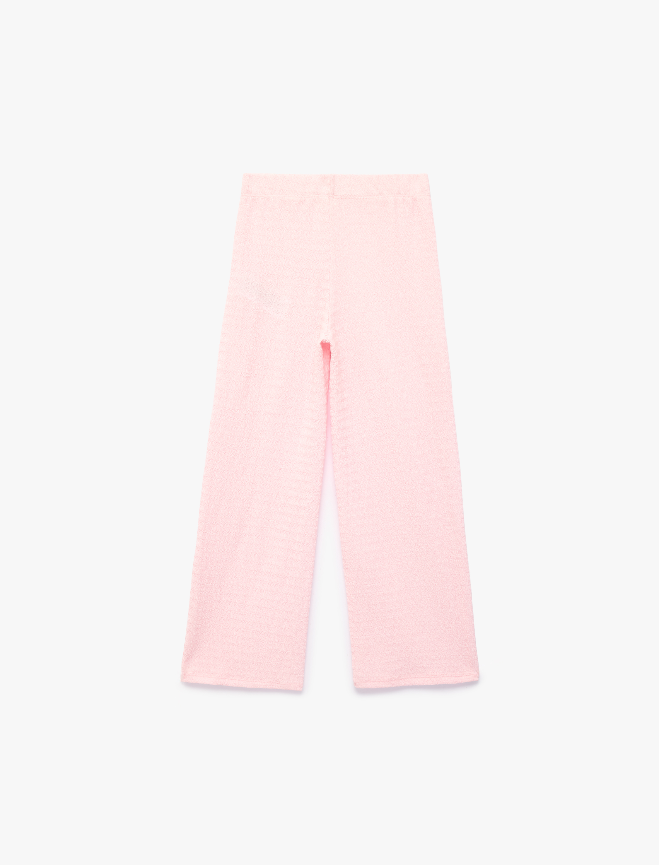  Kız Çocuk Geniş Paça Basic Pantolon