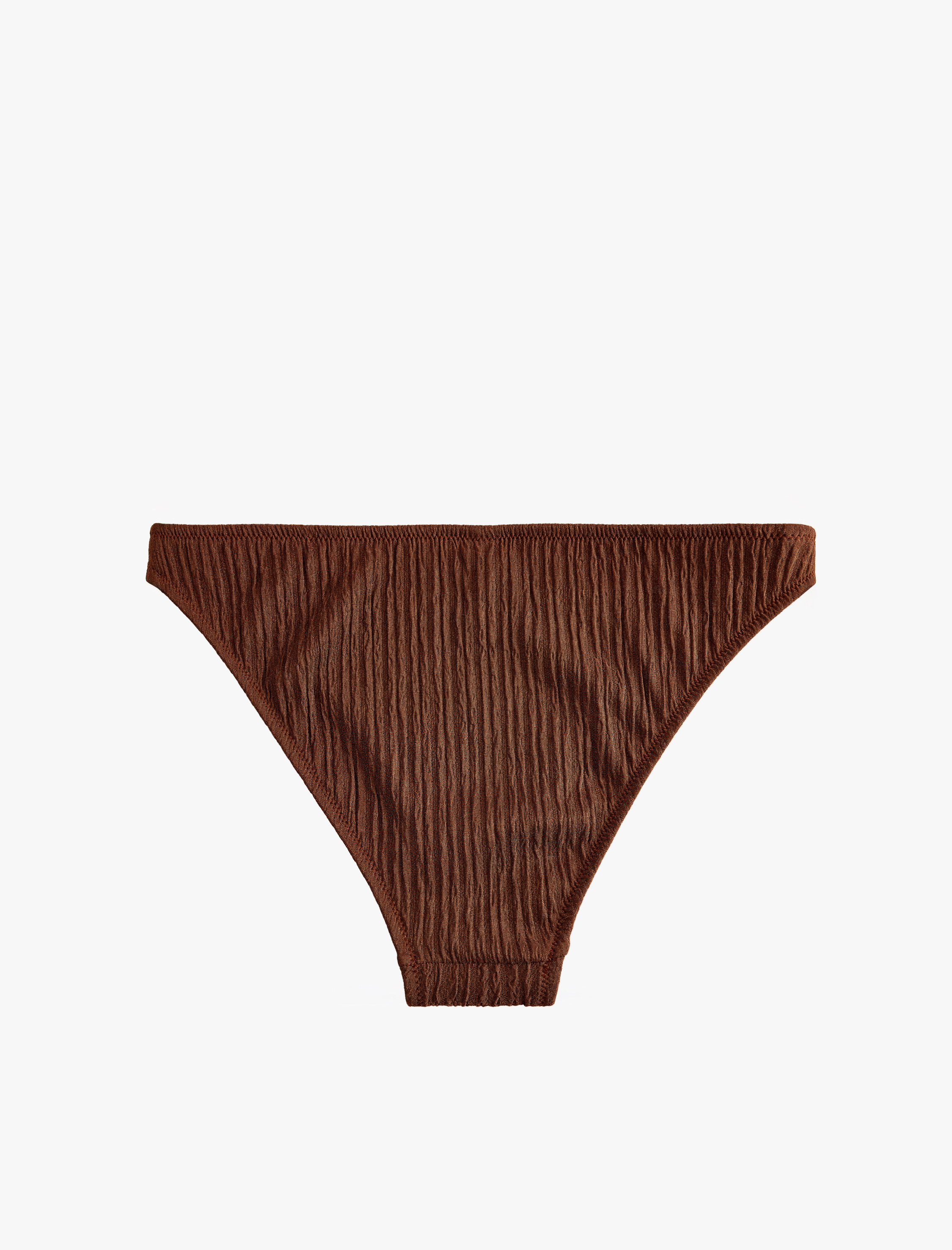   Parlak Dokulu Bikini Altı