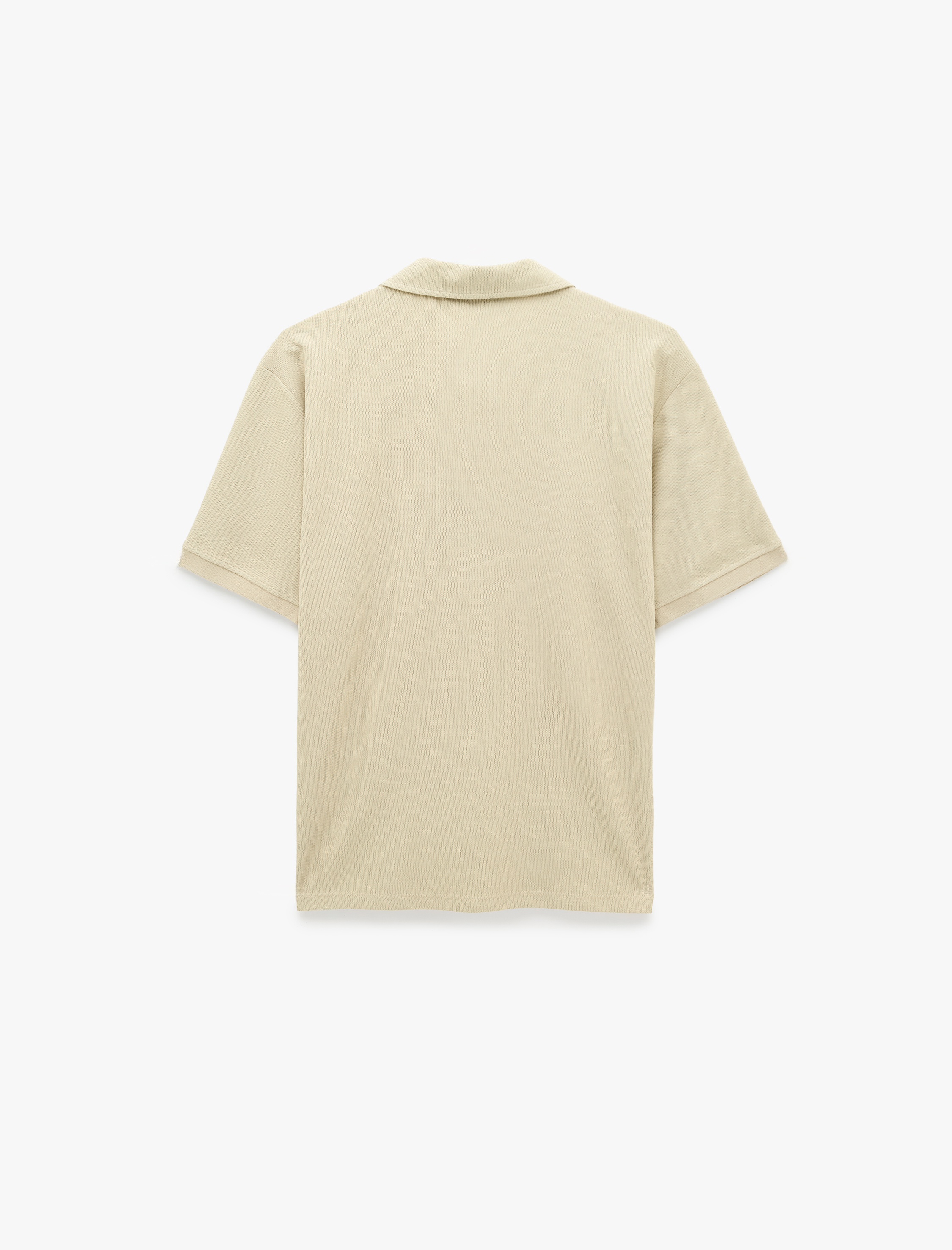   Pamuklu Kısa Kollu Regular Fit Polo Yaka Tişört