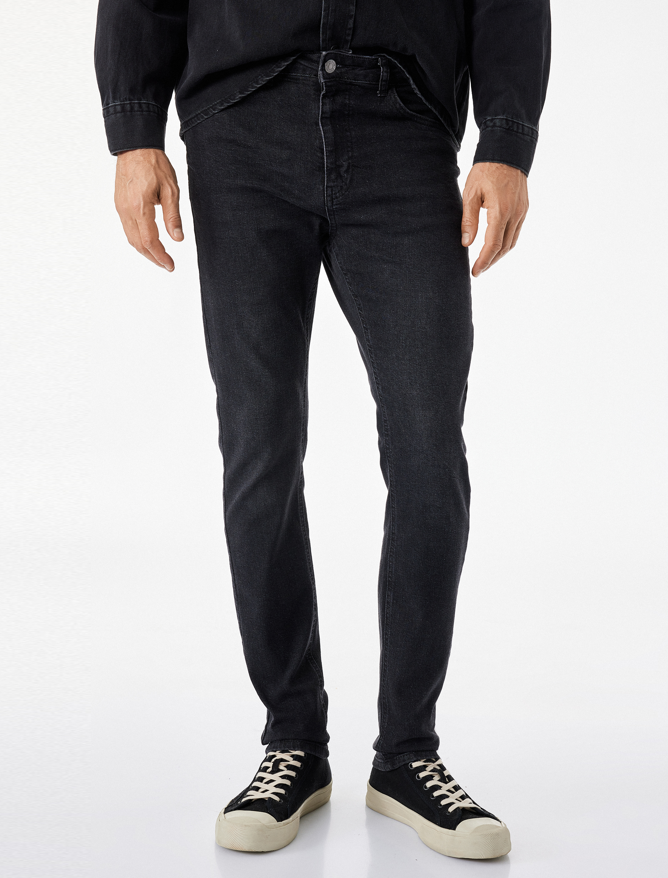   Pamuklu Dar Kesim Normal Bel Skinny Jean Pantolon - Michael Jean