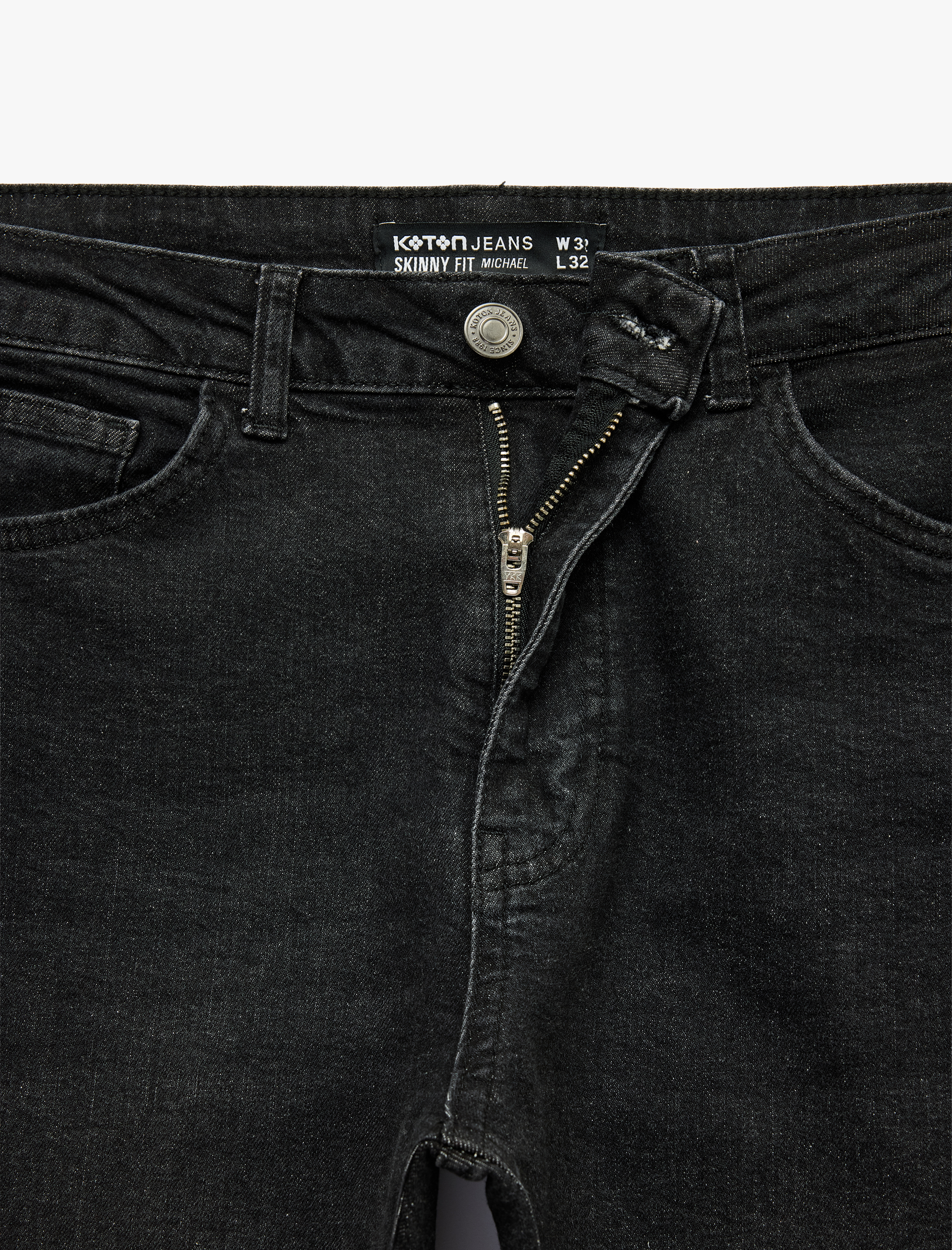   Pamuklu Dar Kesim Normal Bel Skinny Jean Pantolon - Michael Jean