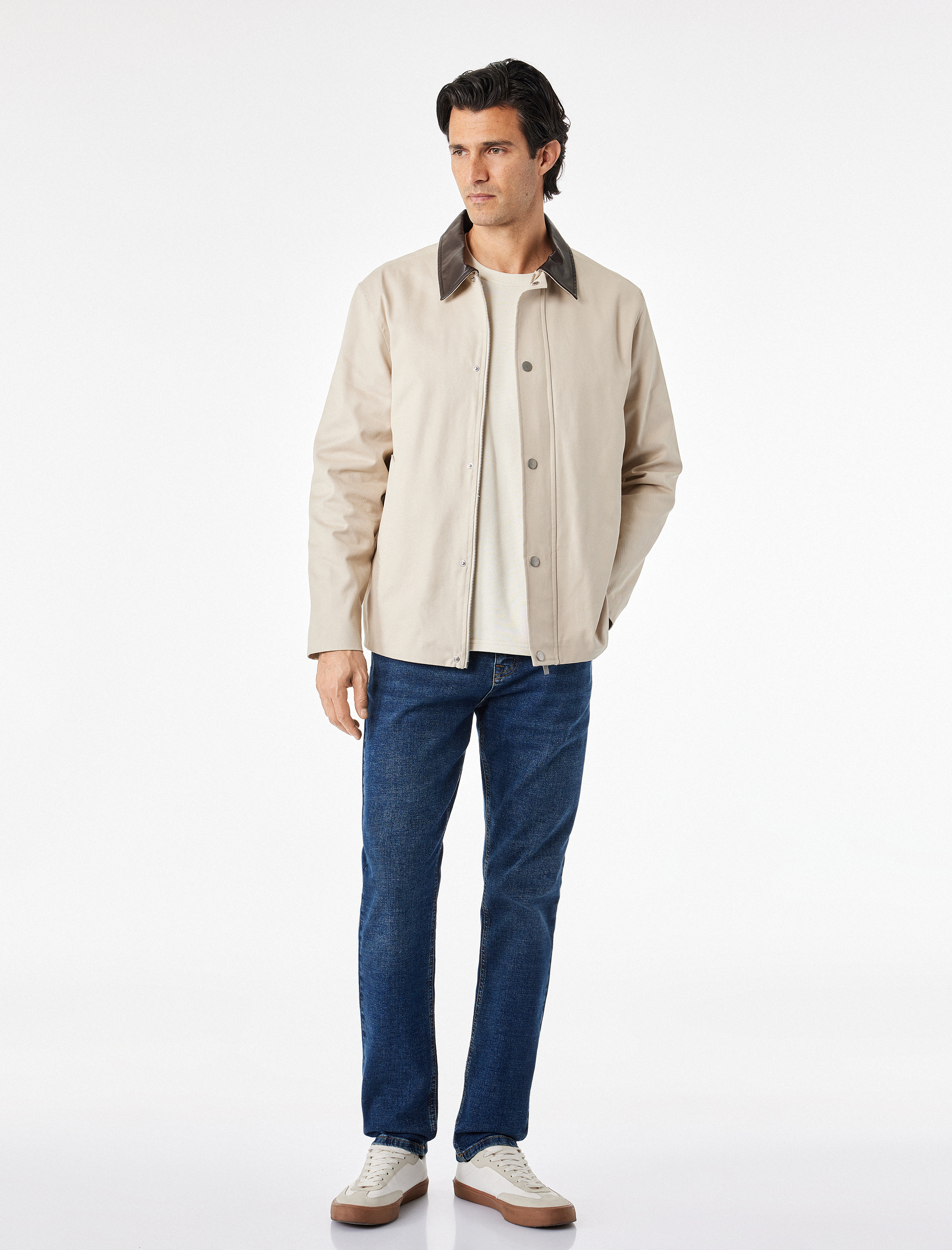   Normal Bel Cepli Pamuklu Slim Fit Jean Pantolon - Brad Jean