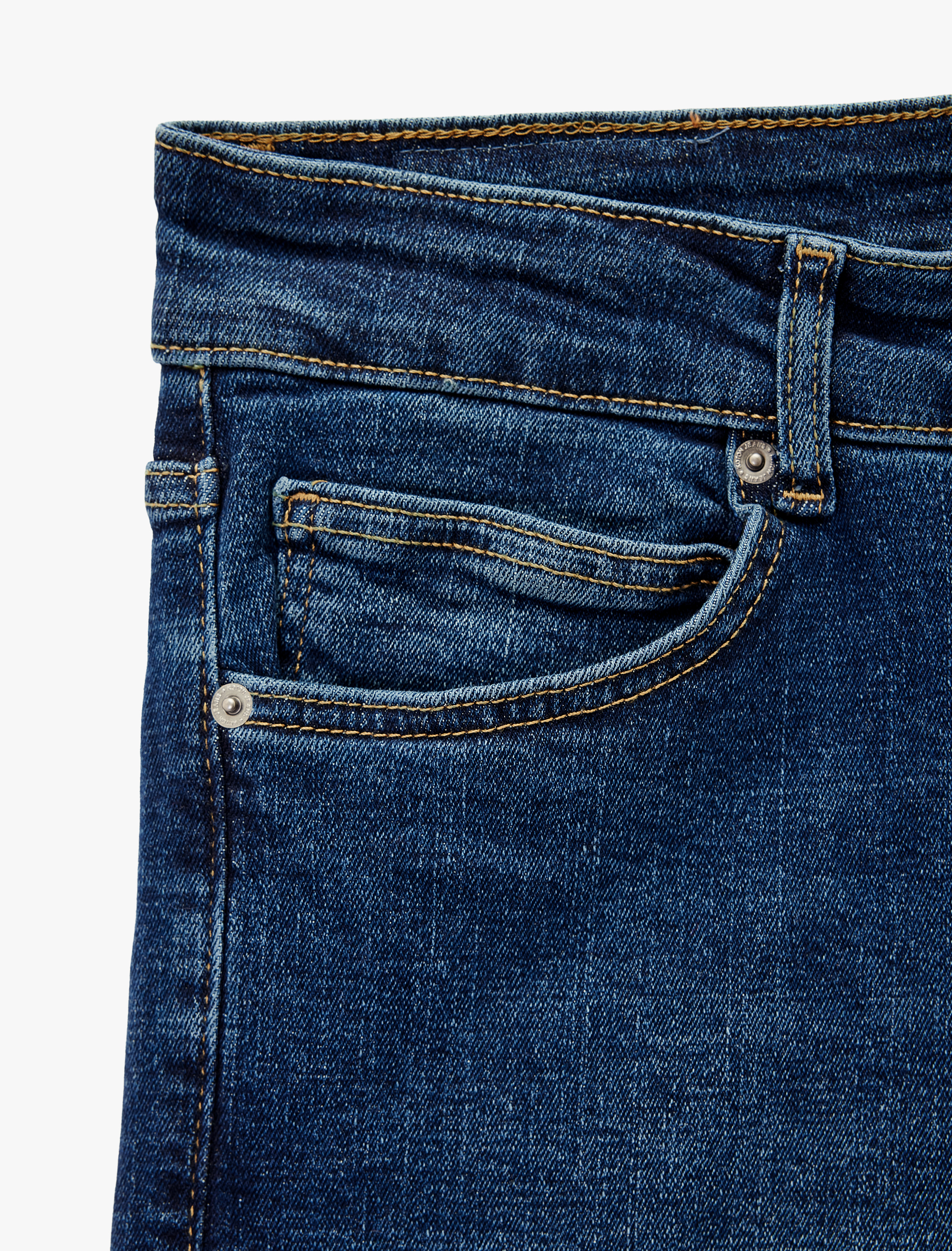   Normal Bel Cepli Pamuklu Slim Fit Jean Pantolon - Brad Jean