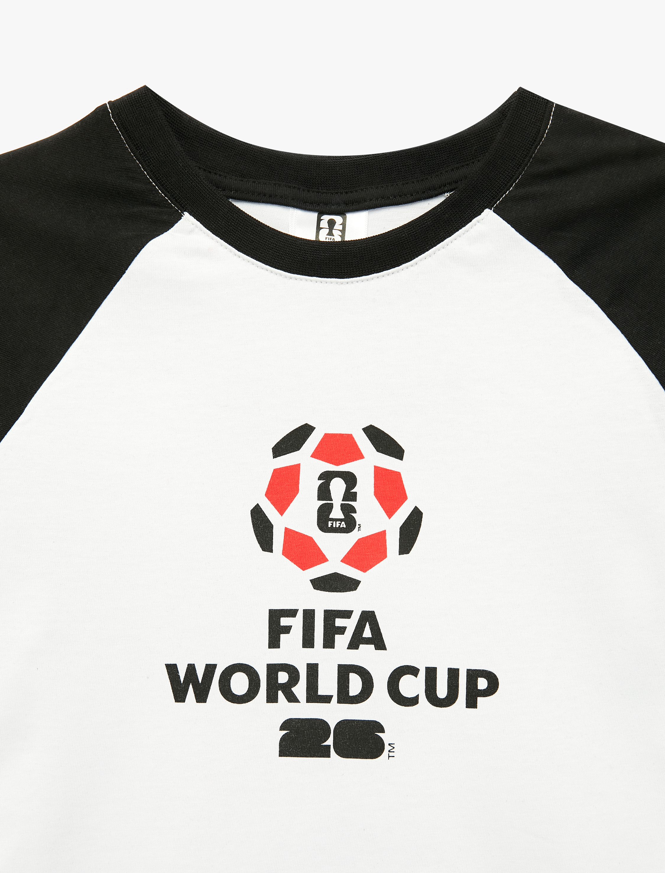  Erkek Çocuk Pamuklu Kısa Kollu 2026 Dünya Kupası Baskılı Fifa Lisanslı Tişört