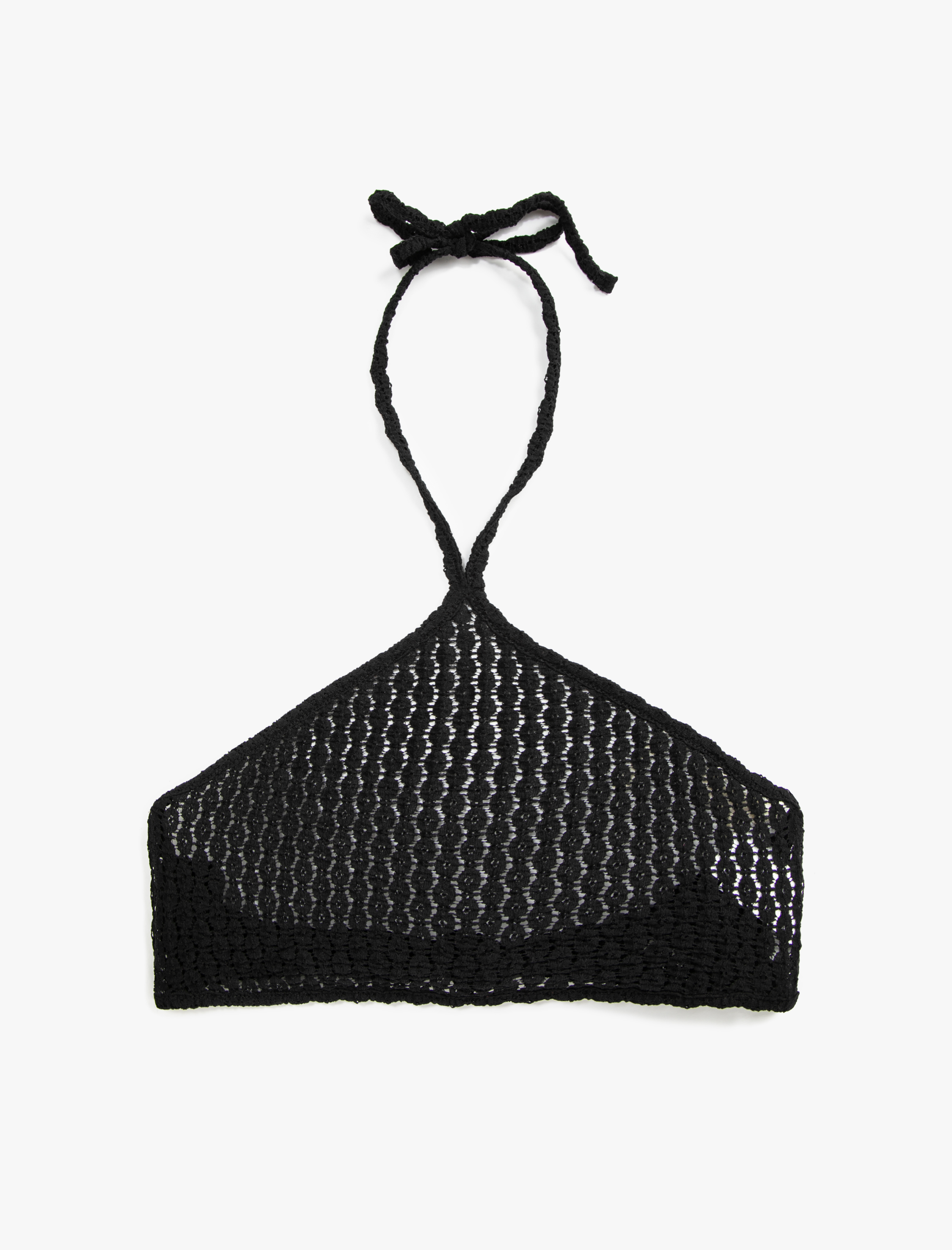   Halter Yaka Bikini Üstü
