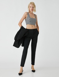 Dar Paça Basic Pantolon
