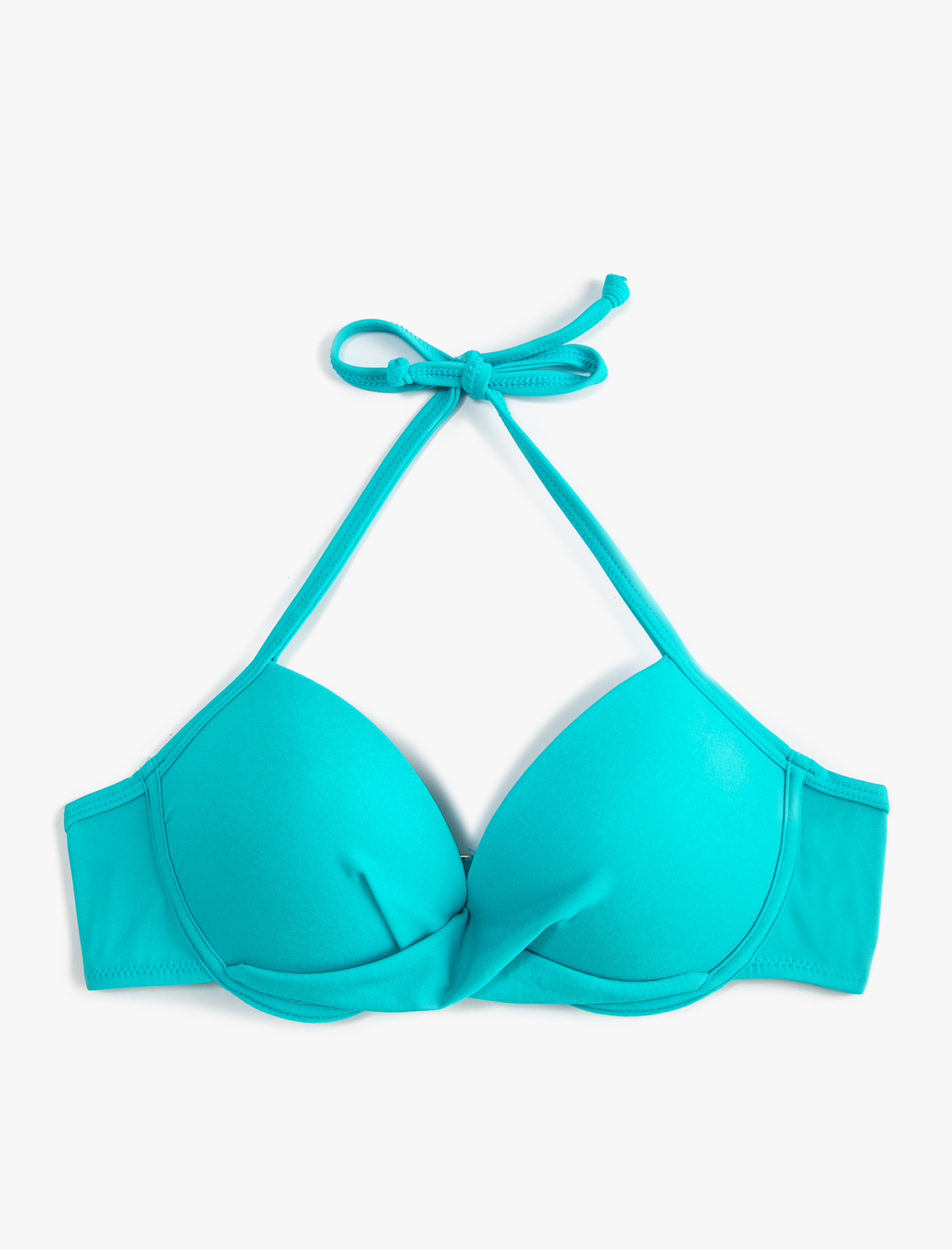   Push Up Bikini Üstü Boyundan Bağlamalı