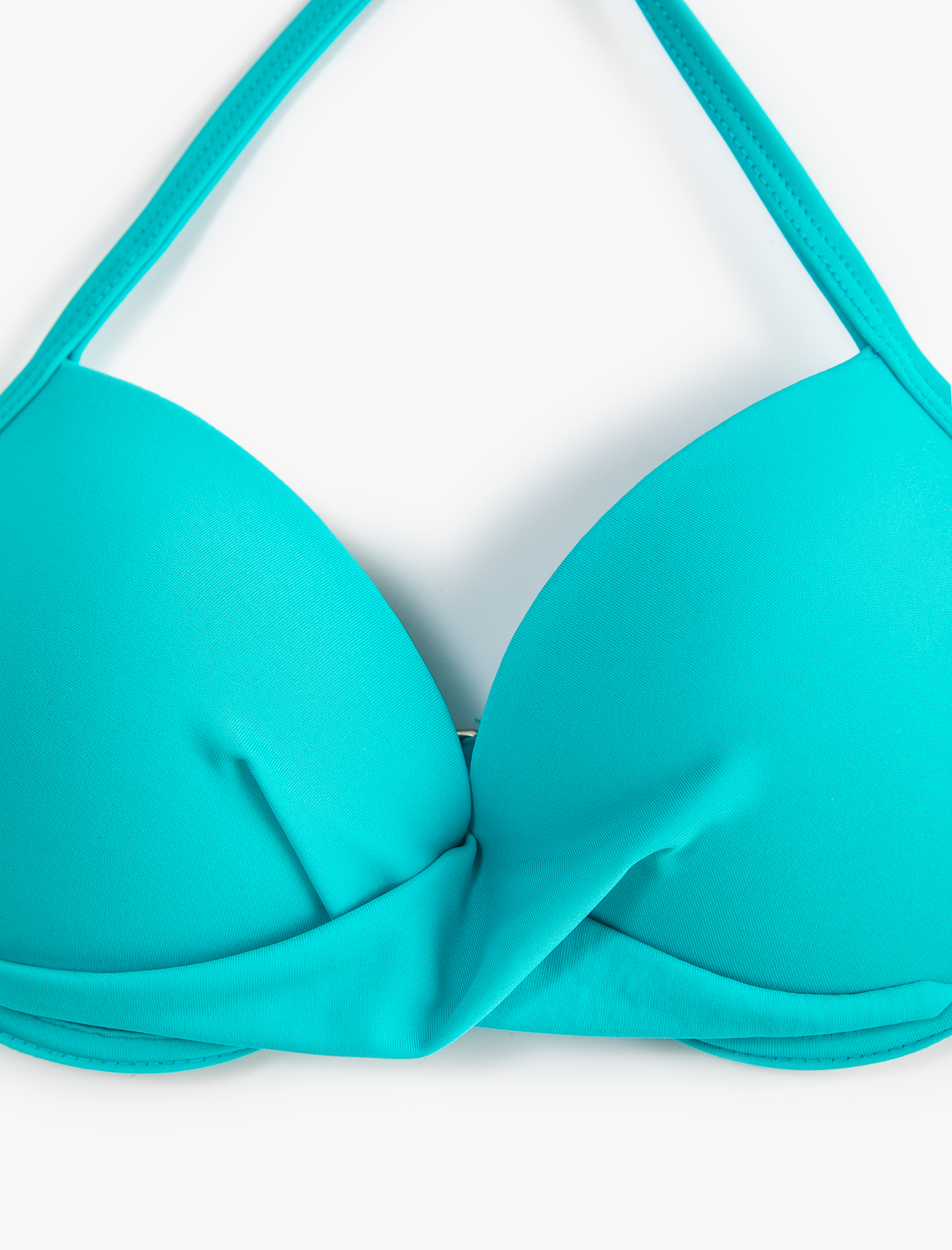   Push Up Bikini Üstü Boyundan Bağlamalı
