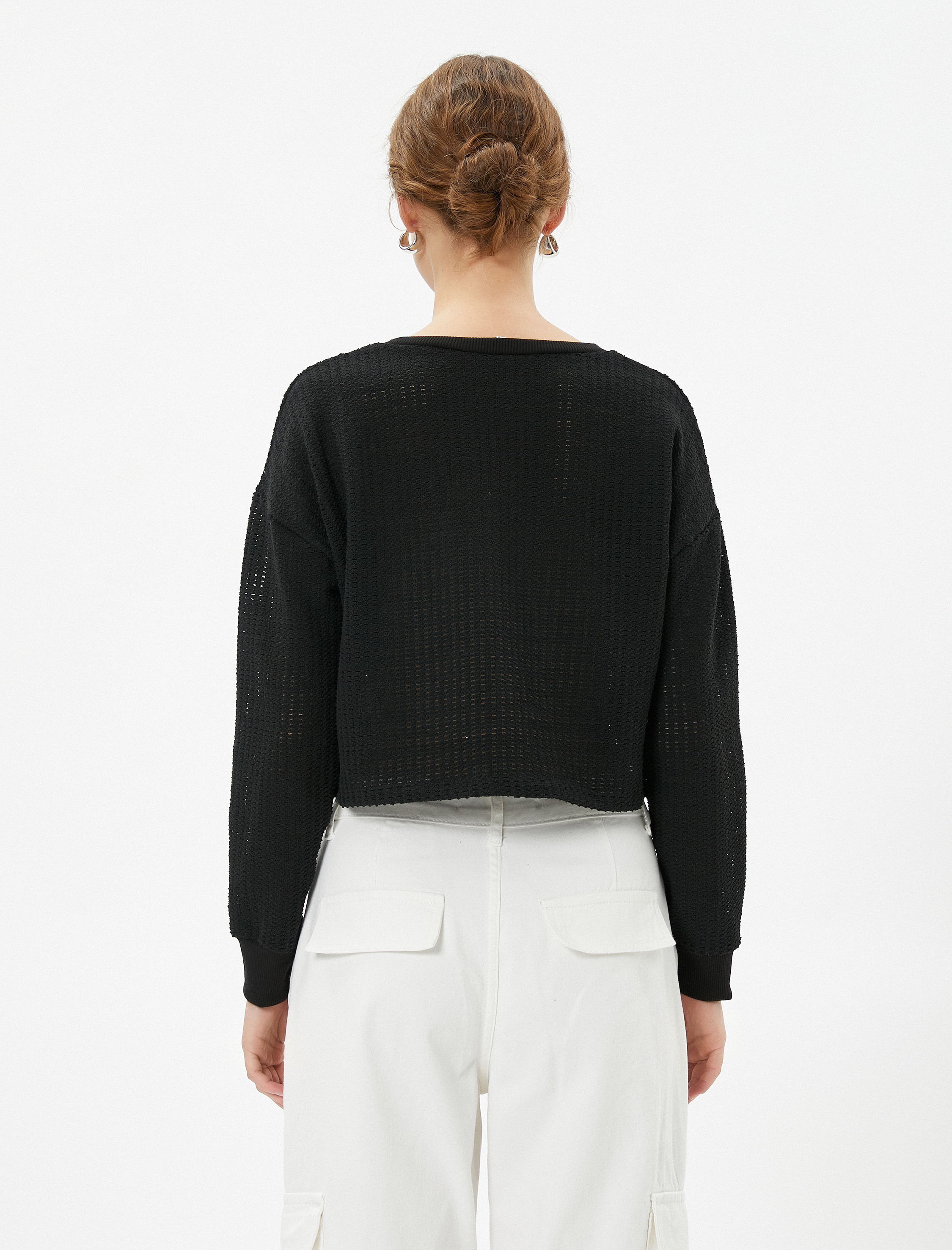   Ajurlu Crop Kazak Relax Fit
