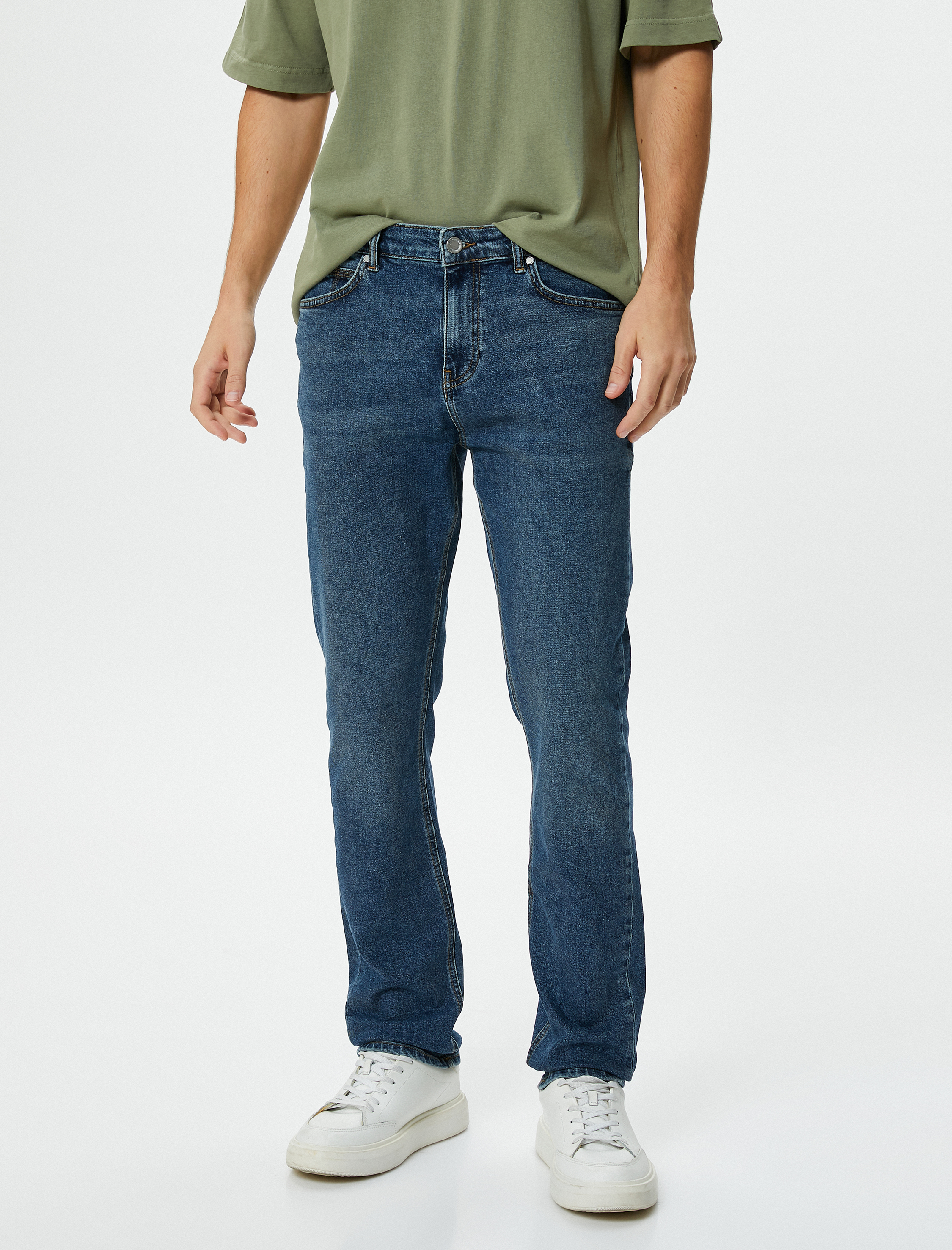   Slim Fit Kot Pantolon - Brad Jean