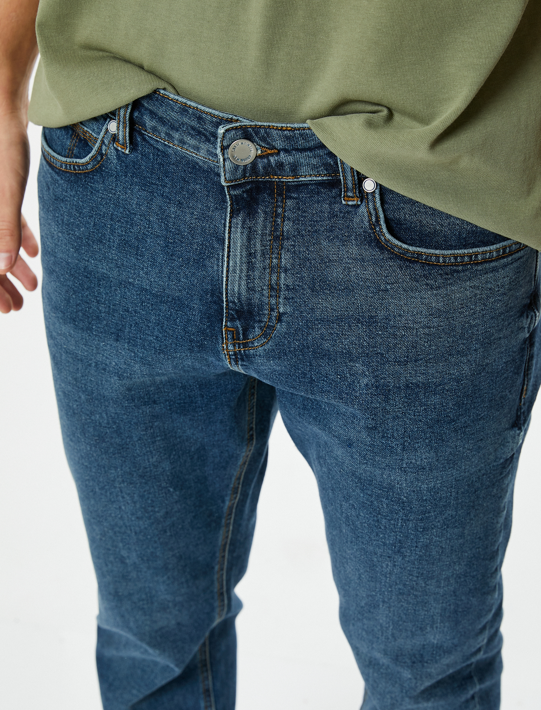   Slim Fit Kot Pantolon - Brad Jean