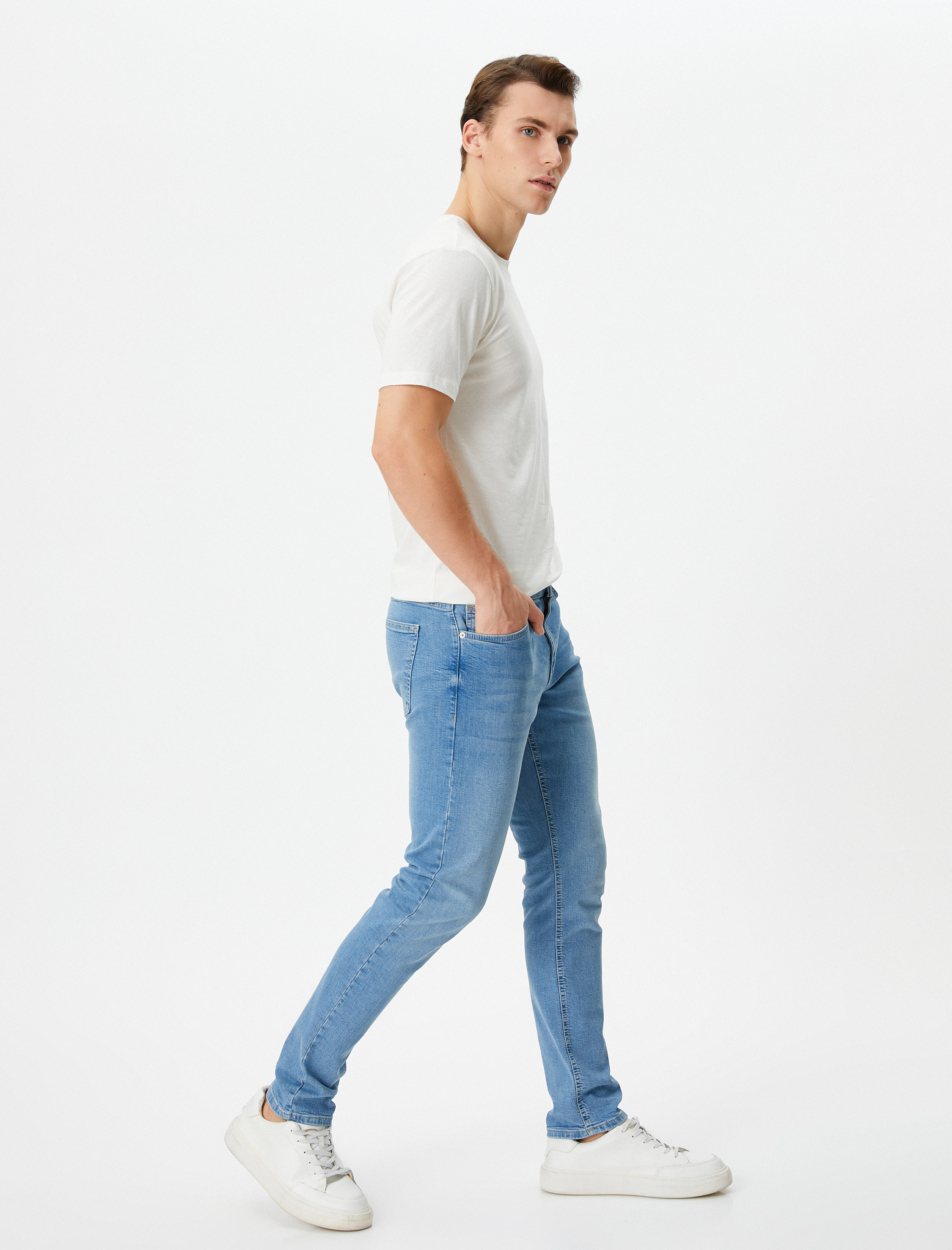   Slim Fit Kot Pantolon - Brad Jean