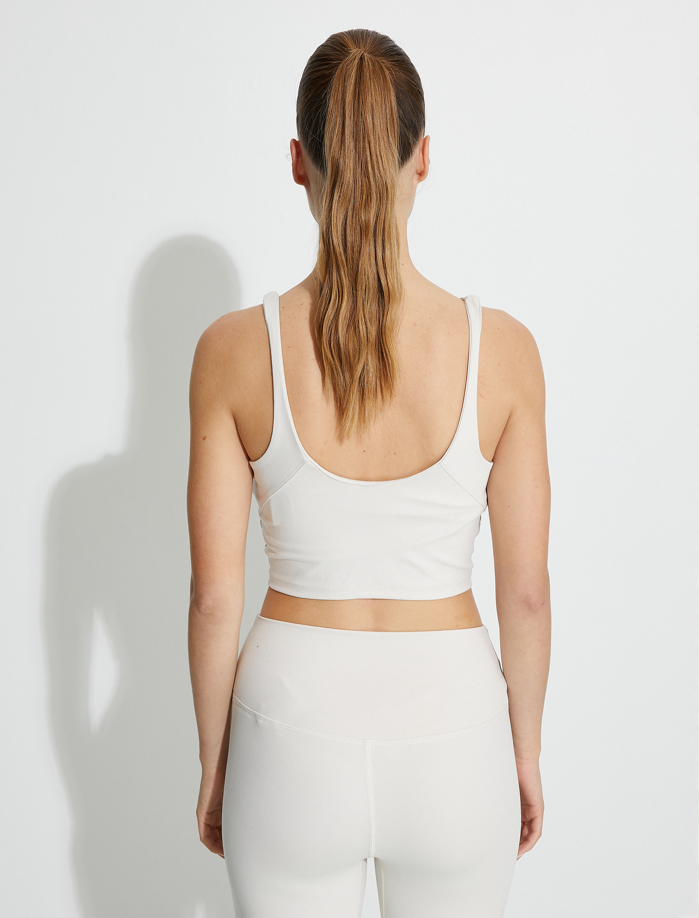   Yarım Atlet Sütyen Kapsız U Yaka Slim Fit