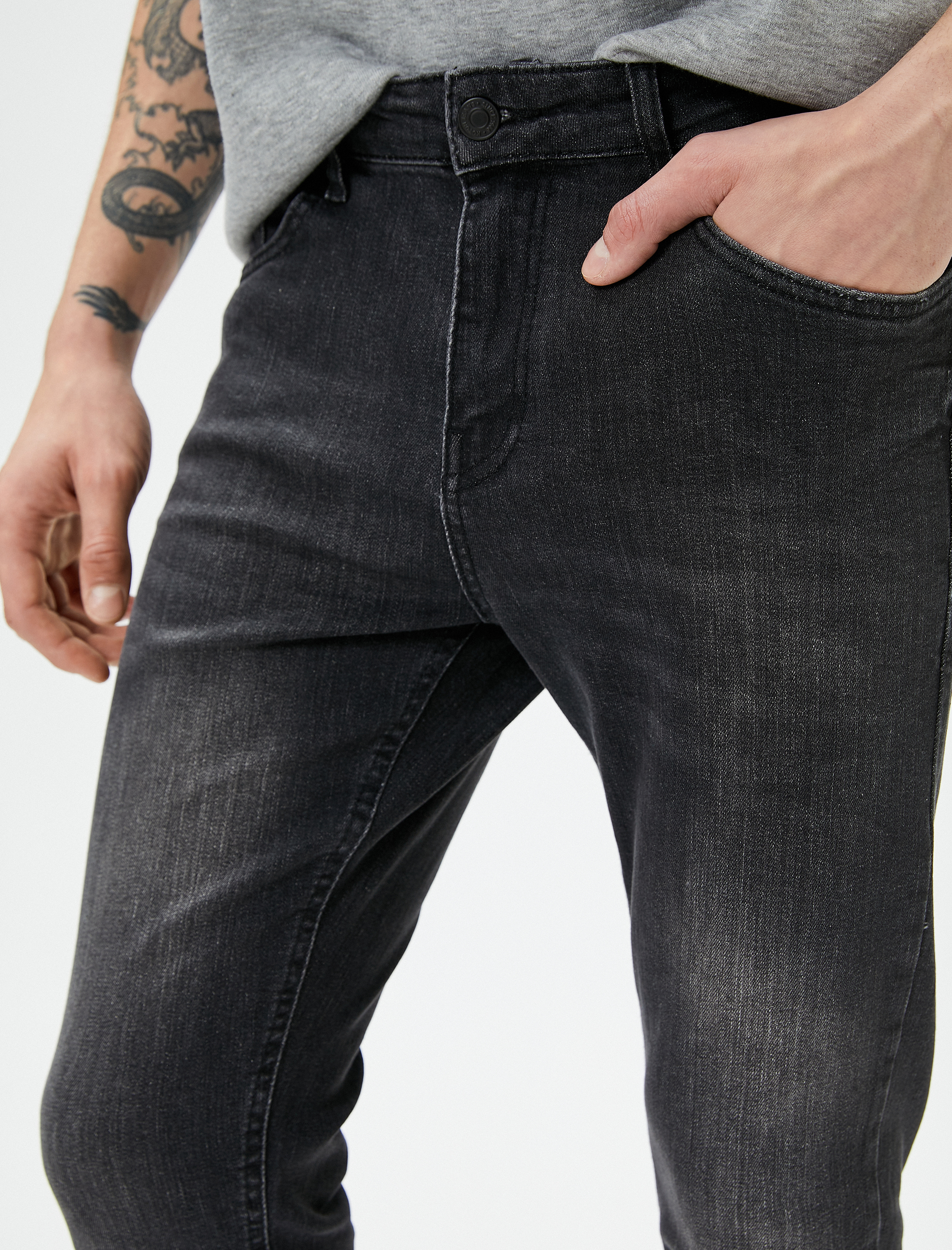   Skinny Fit Kot Pantolon - Michael Jean